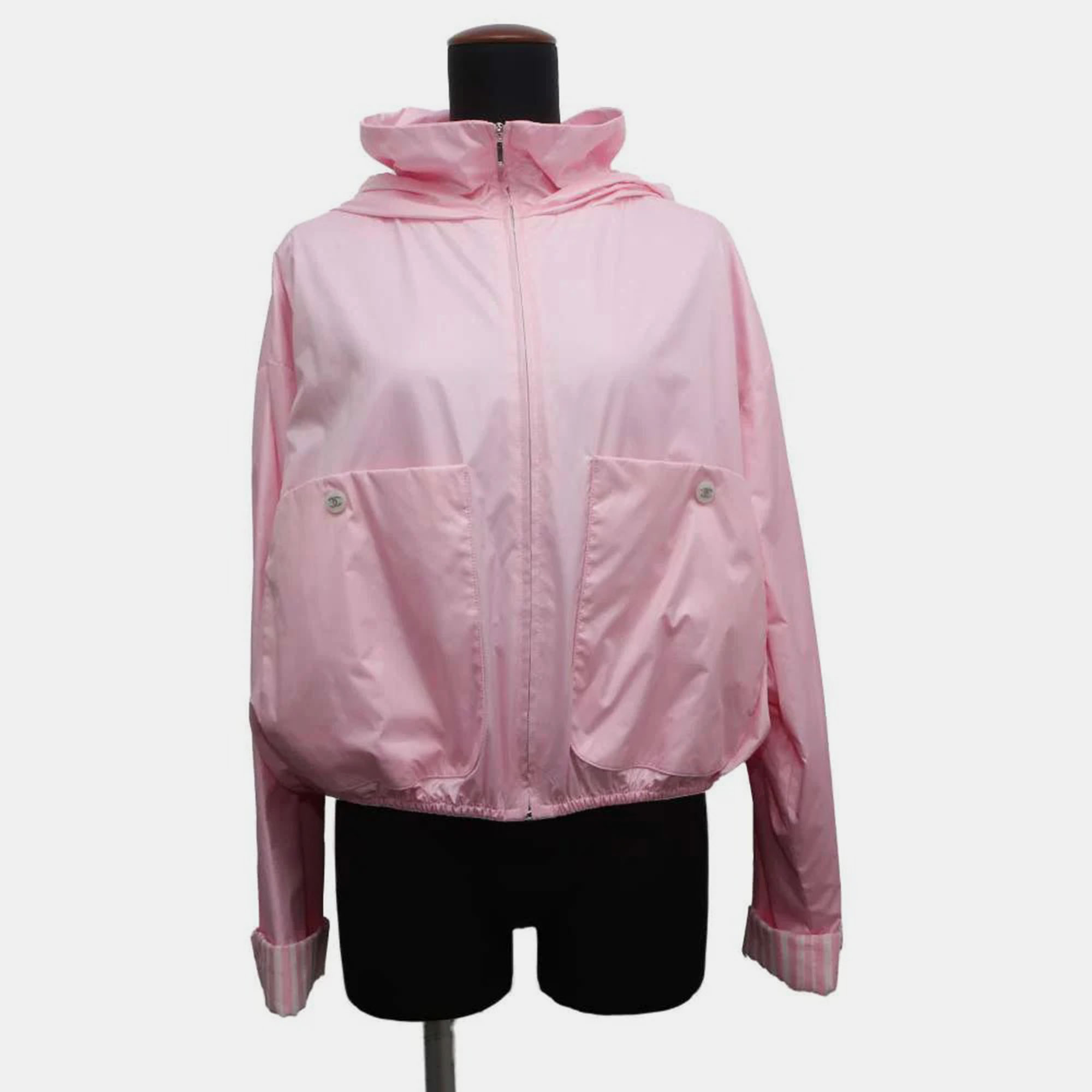 

Chanel Pink Coco Beach Blouson Size 34