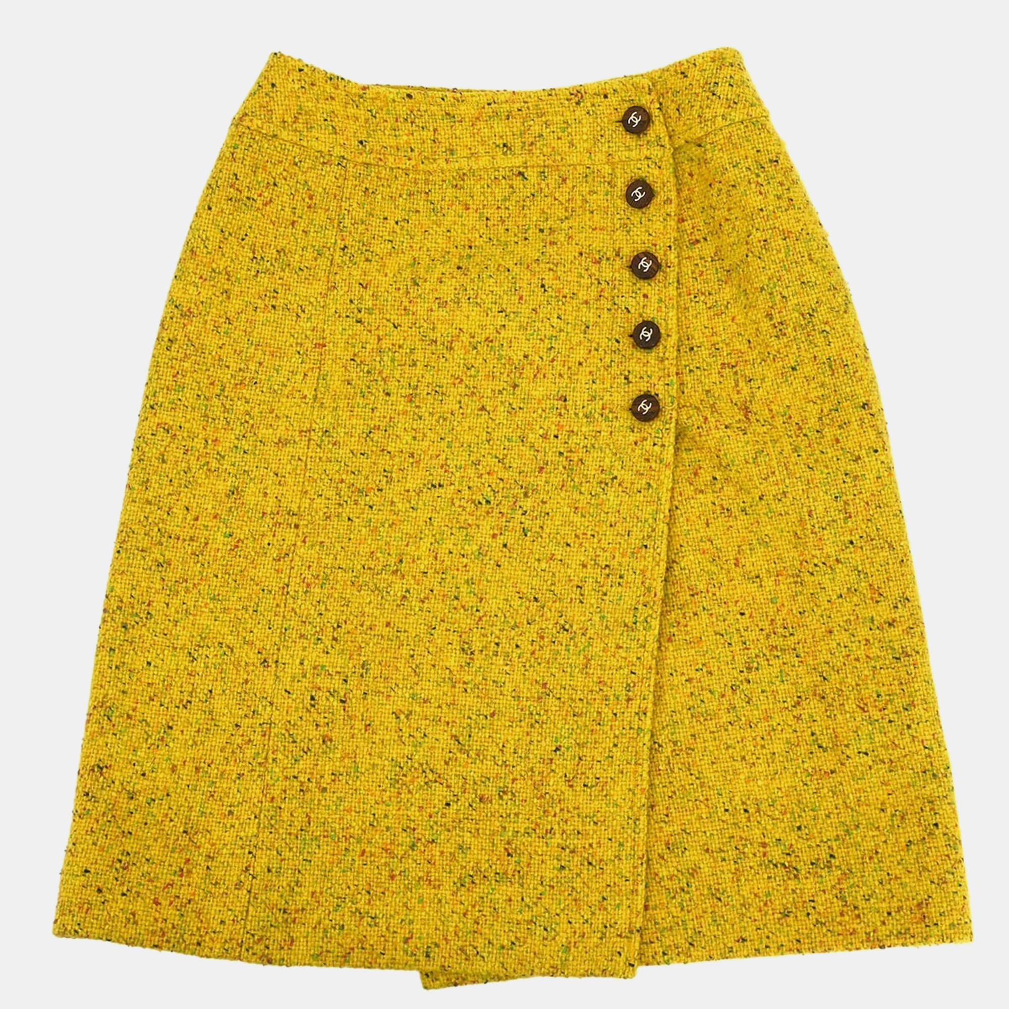 

Chanel Skirt Yellow Size