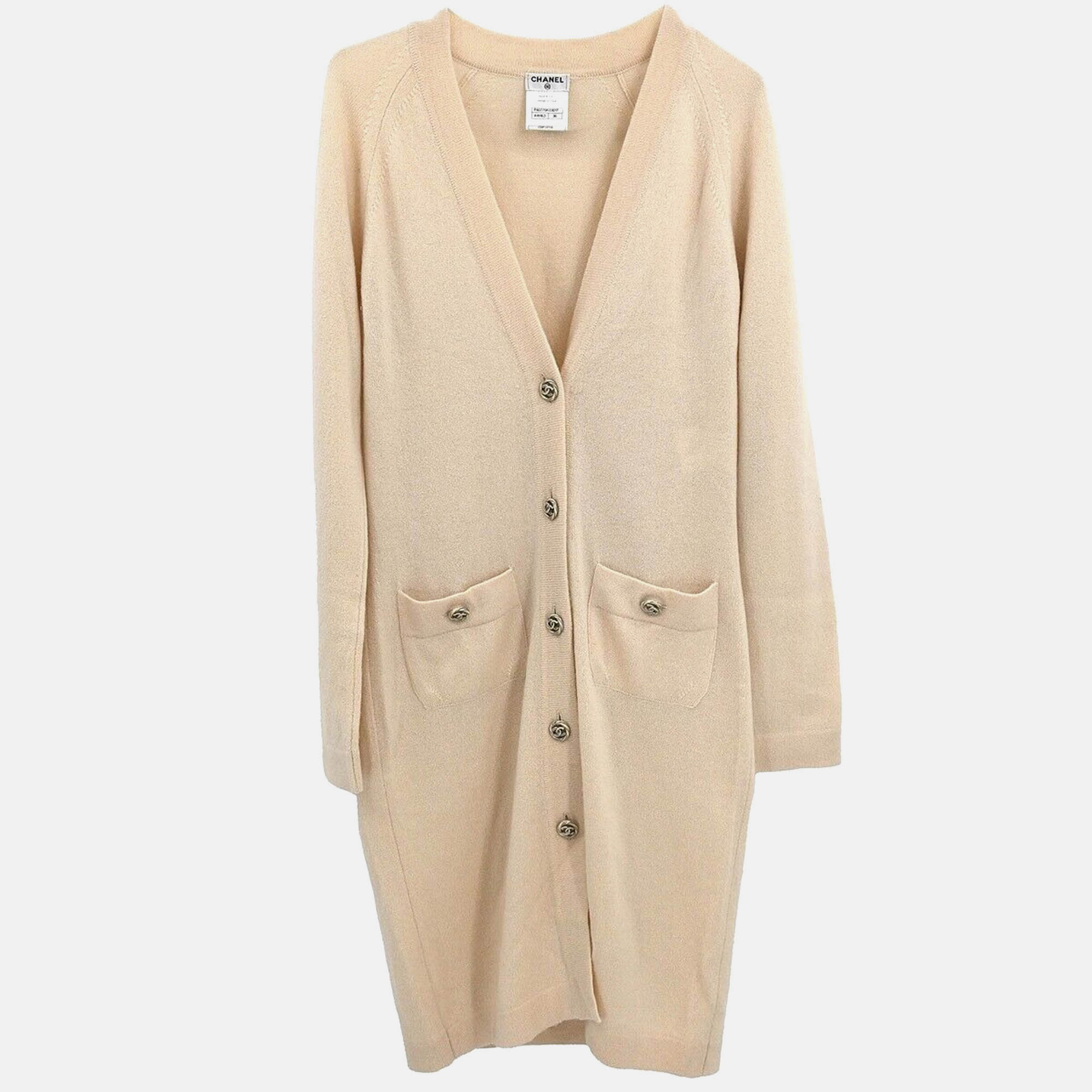 

Chanel Cardigan Beige Size 36