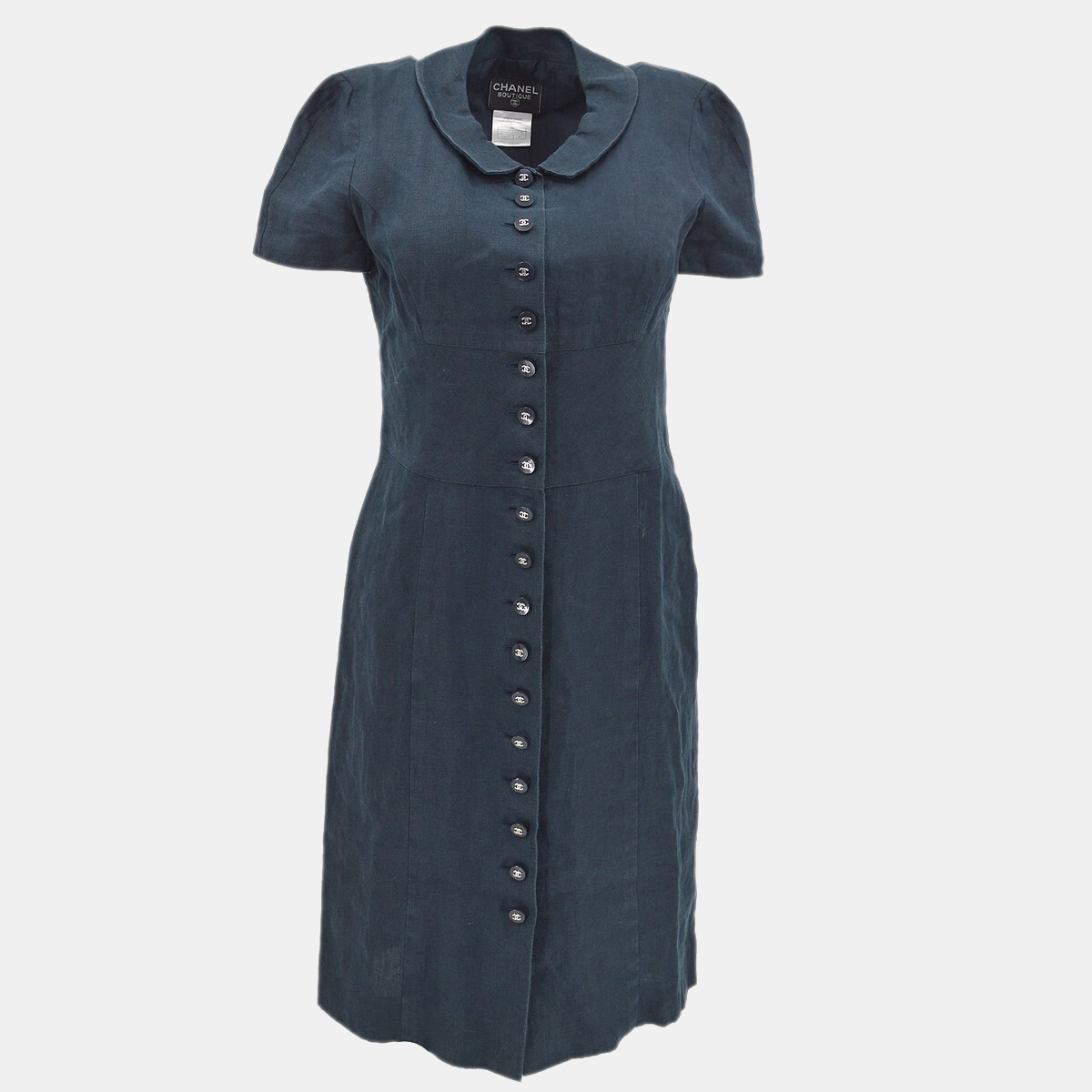 

Chanel Dress Navy #40, Navy blue
