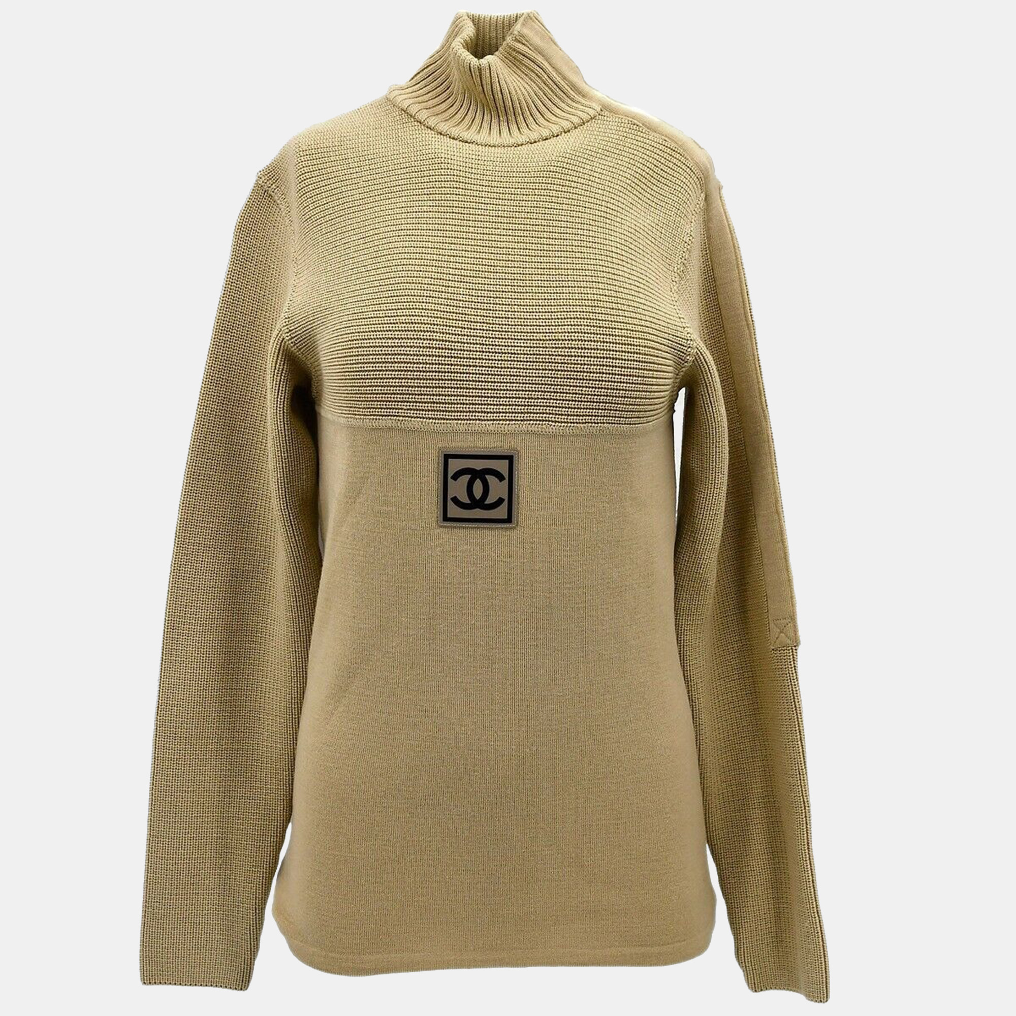 

Chanel Sport Line Sweater Beige 02A #38