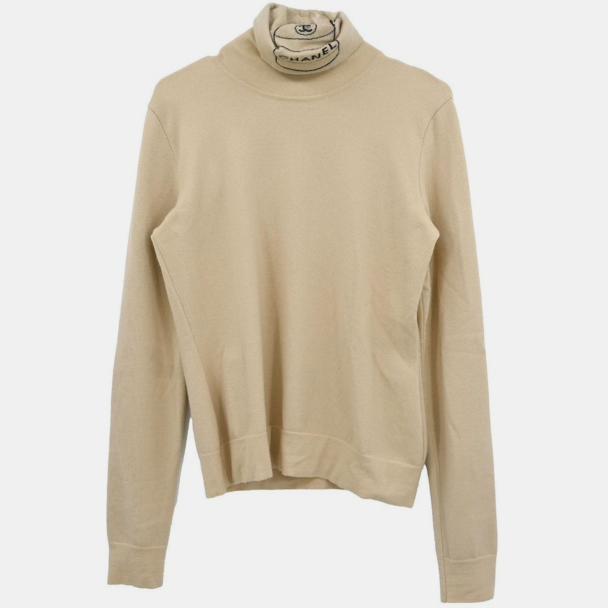 

Chanel Sweater Beige 04A #42