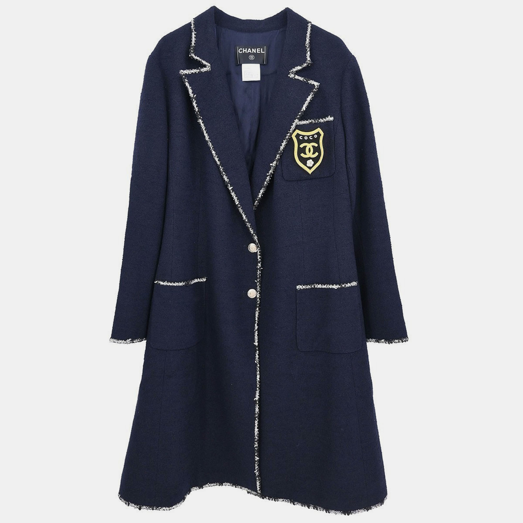 

Chanel Jacket Navy 05C #46, Navy blue