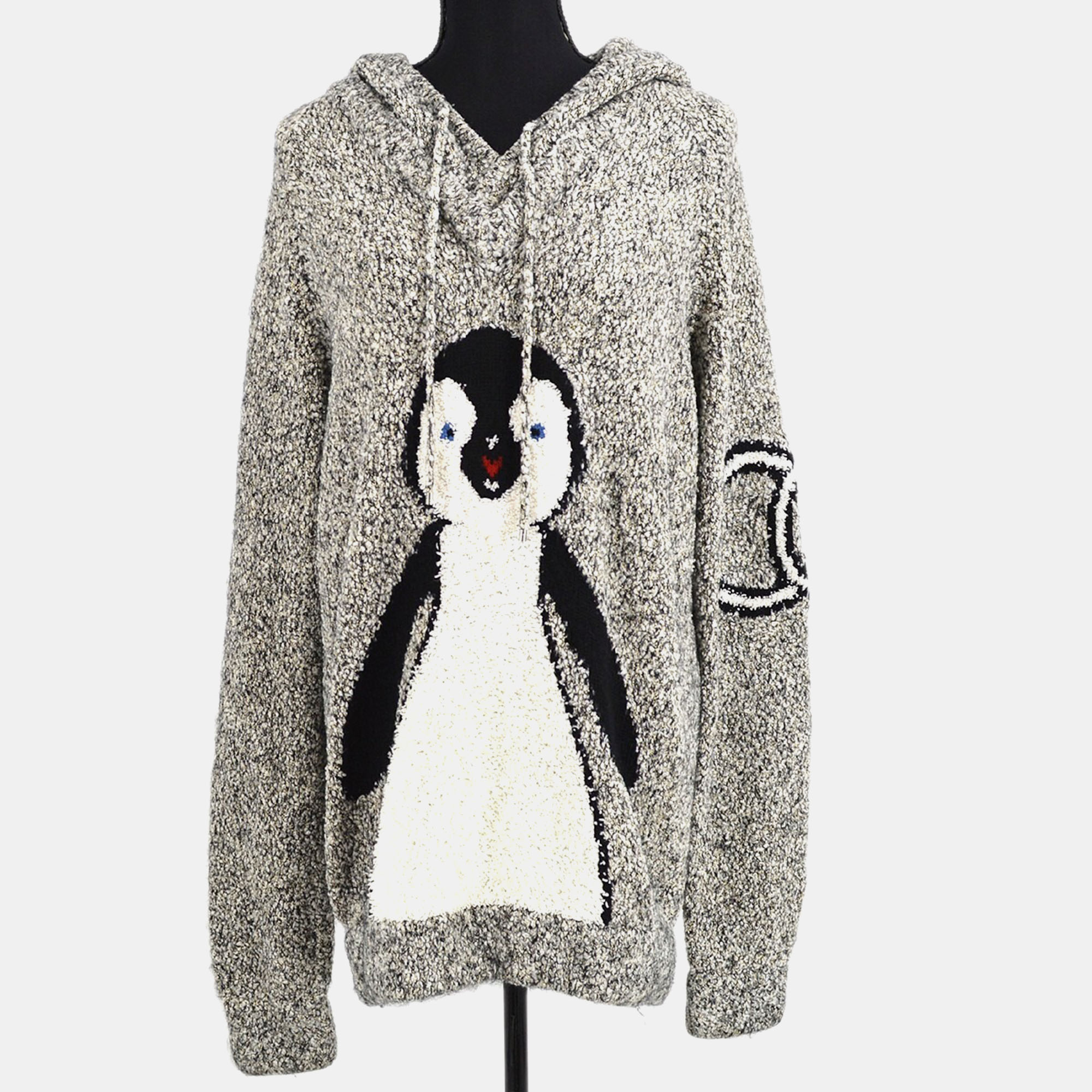 

Chanel 07A Penguin Long Sleeve Dress Gray, Black
