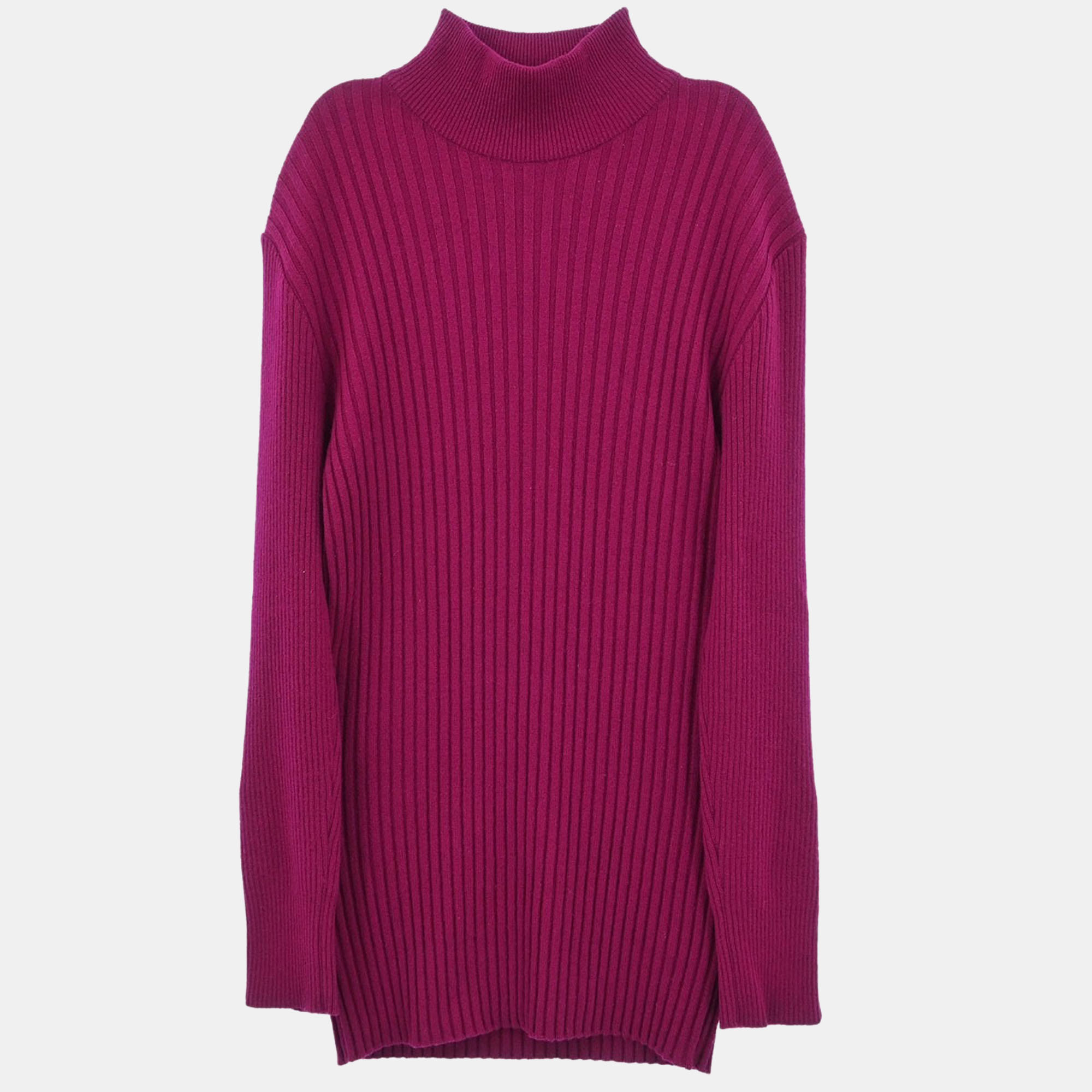 

Chanel Sweater Knit Top Purple #40
