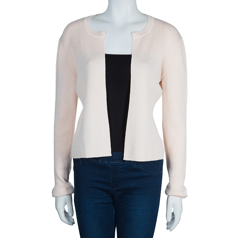 

Chanel Light Pink Cardigan