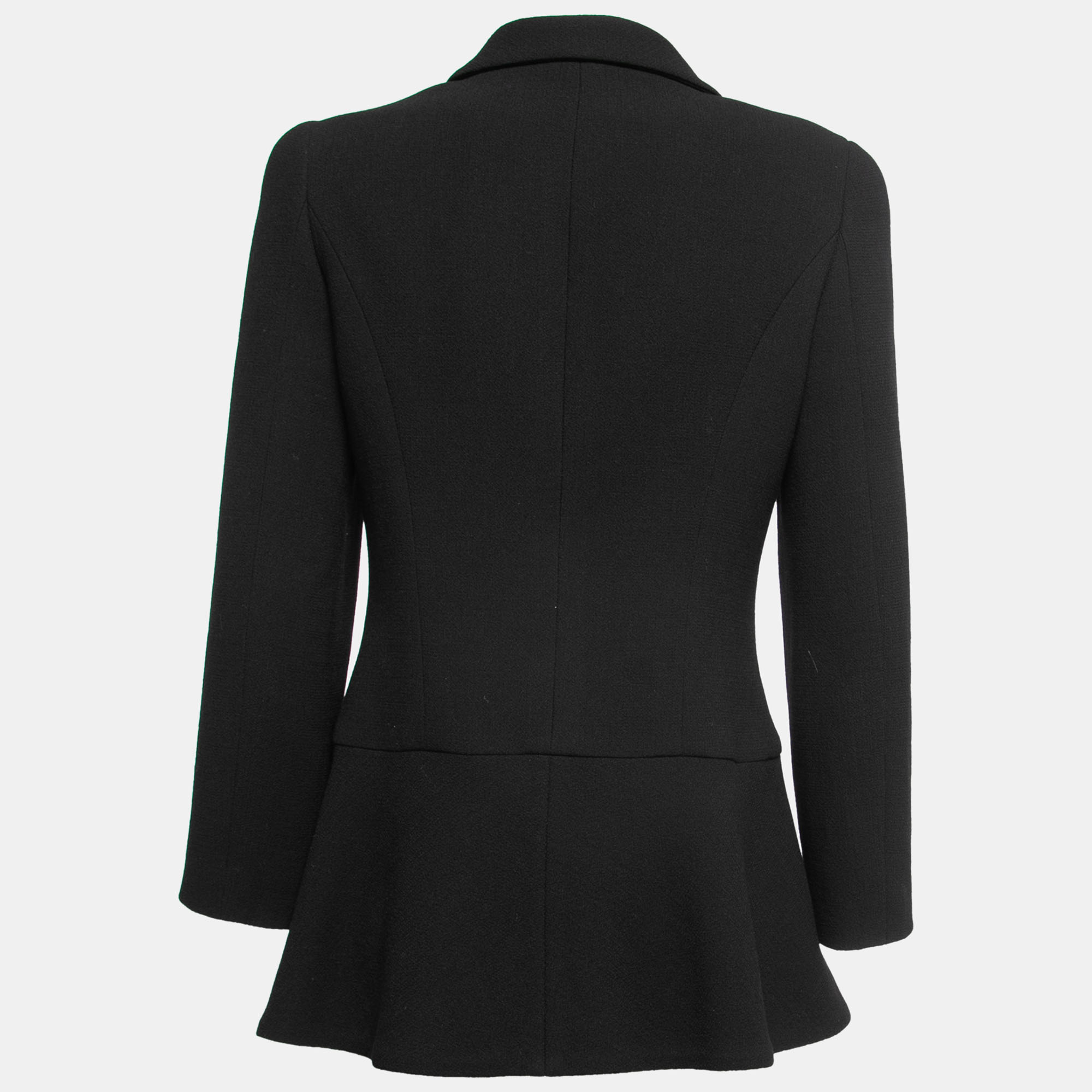 

Chanel Vintage Black Wool Suit Jacket