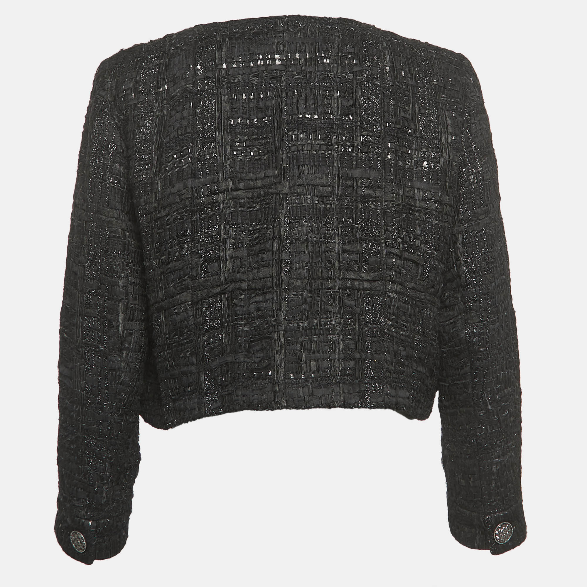 

Chanel Black/Metallic Dubai Tweed Jacket