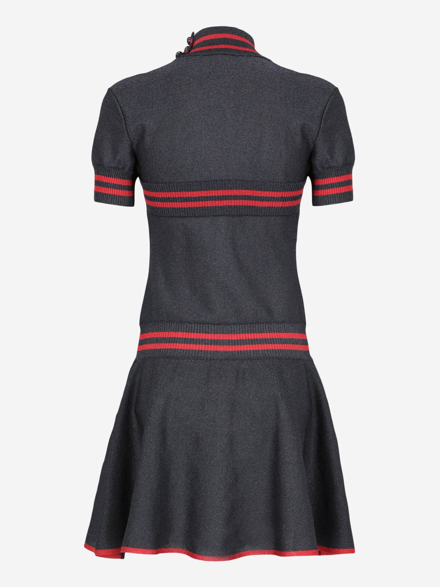 

Chanel Women' Synthetic Fibers Mini Dress - Navy, Navy blue