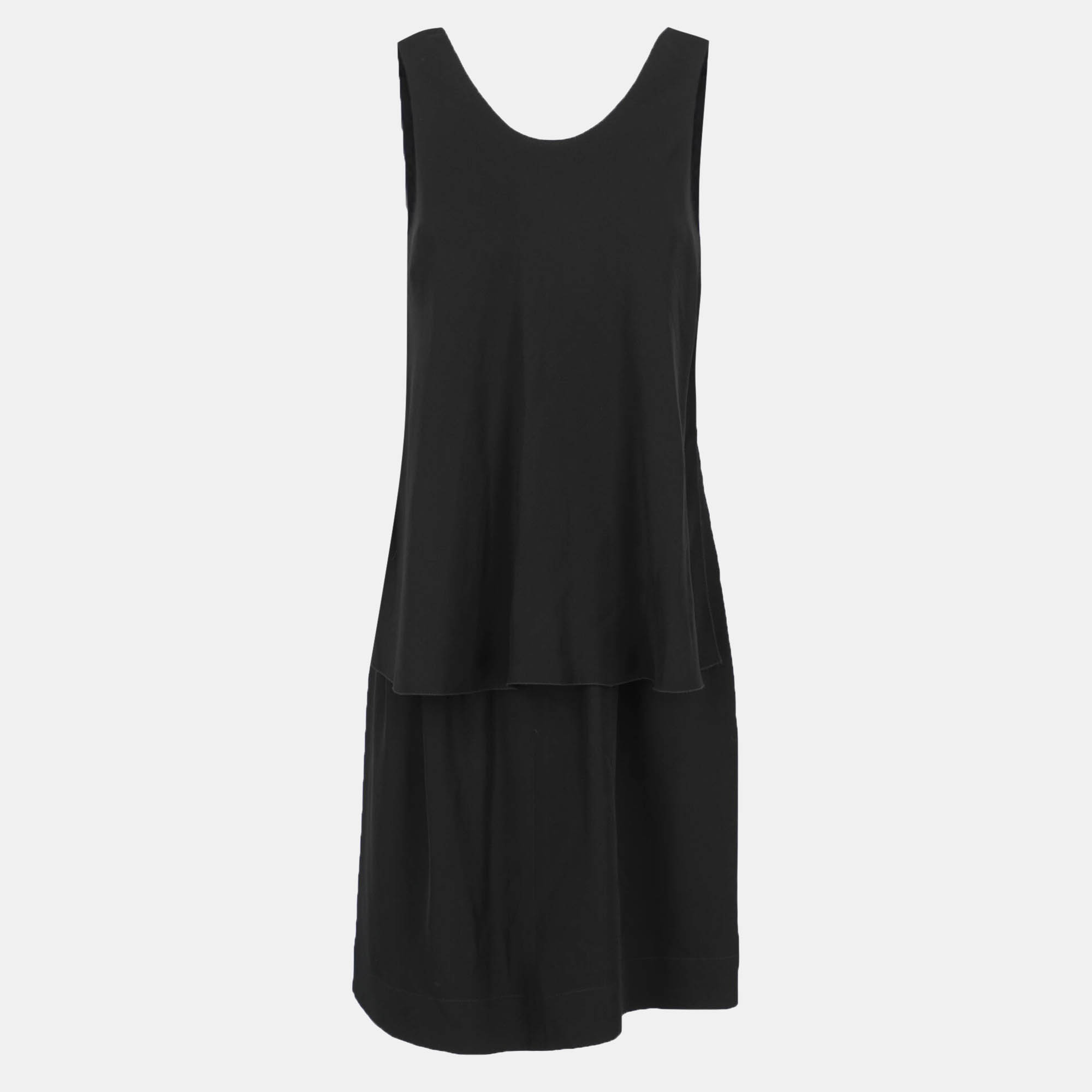 

Chanel Women's Silk Midi Dress - Black