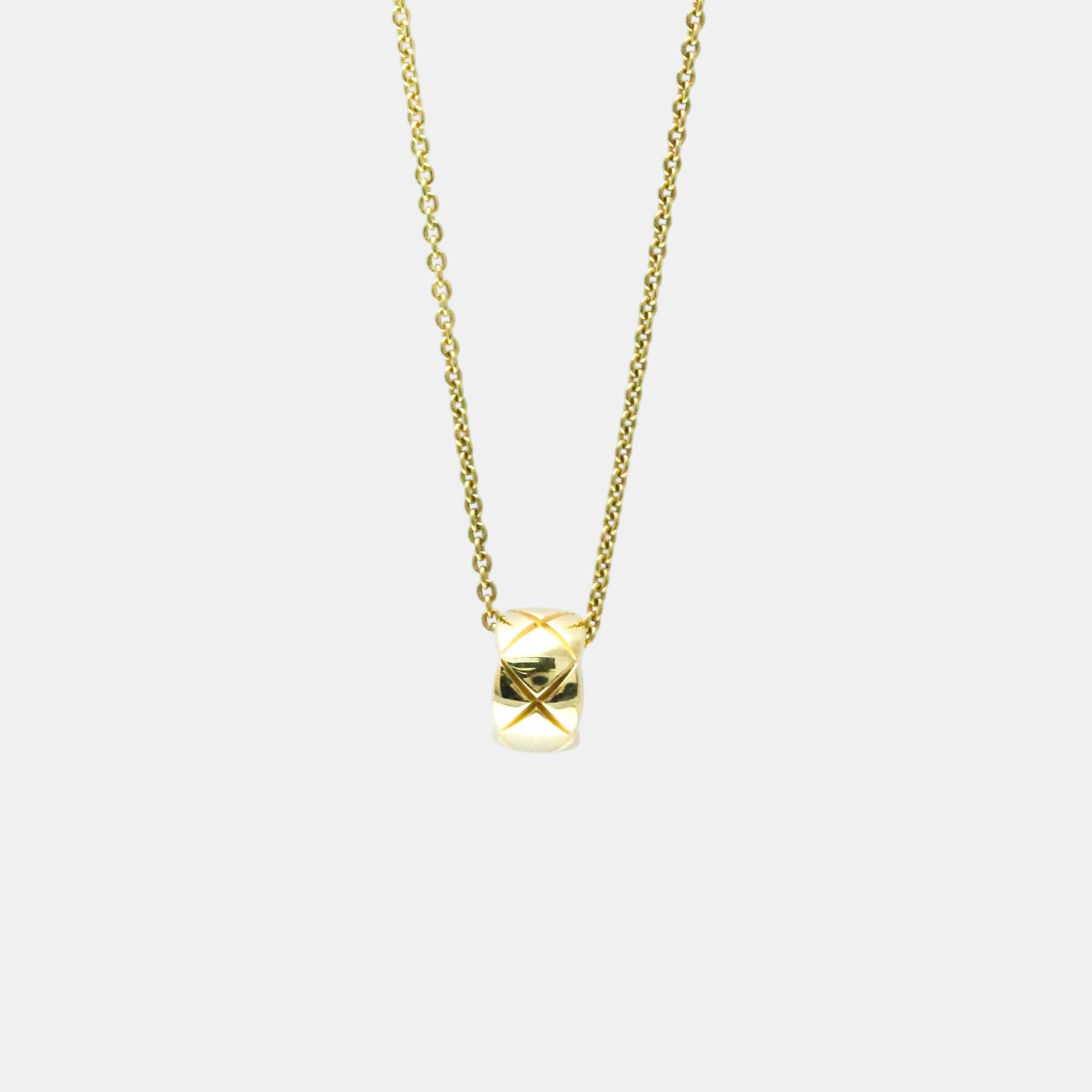 

Chanel 18K Yellow Gold Coco Crush Necklace