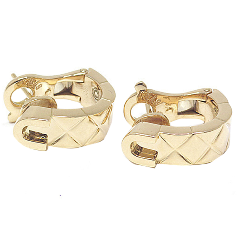 

Chanel Crush 18K Yellow Gold Earrings