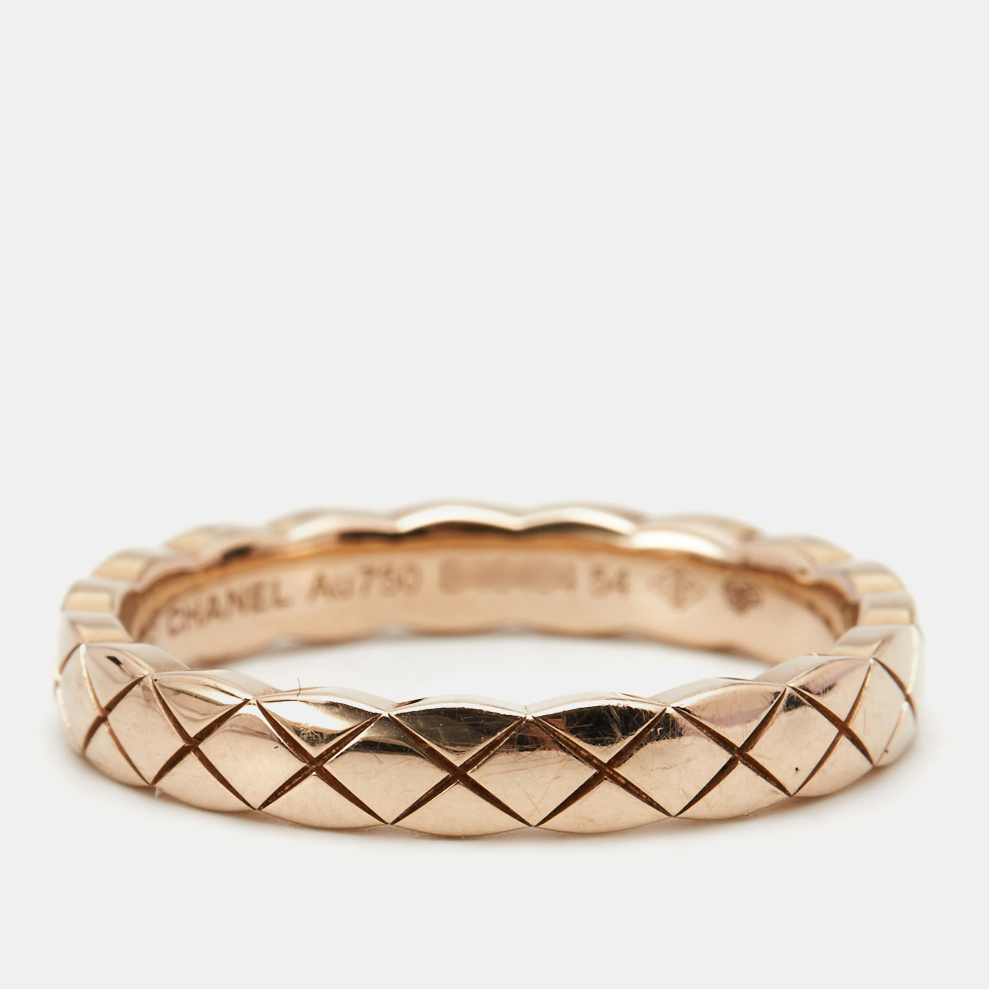 

Chanel Coco Crush 18k Rose Gold Ring Size