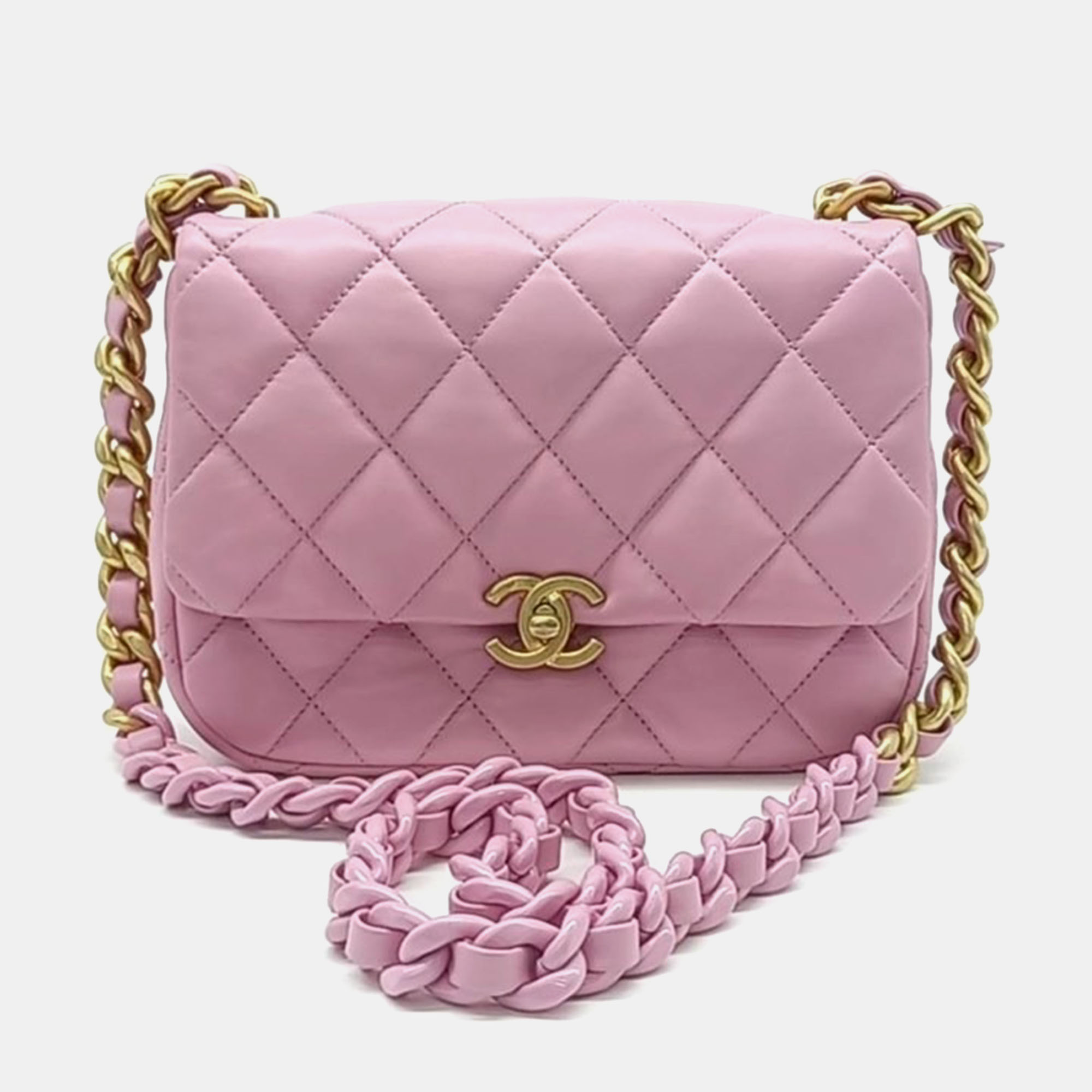 

Chanel Flap Chain Crossbody bag, Pink