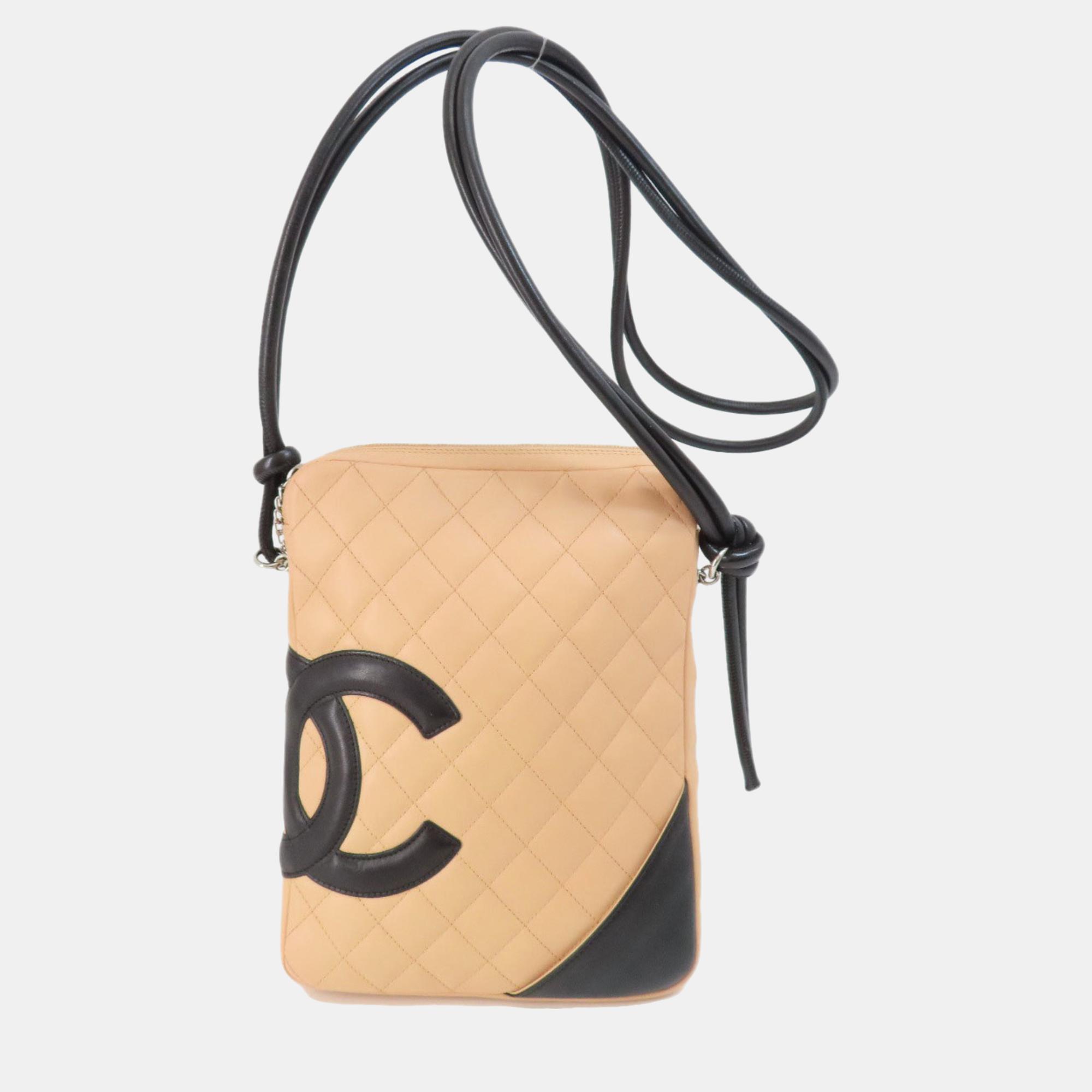 

Chanel Beige/Brown Cambon Ligne Crossbody Bag