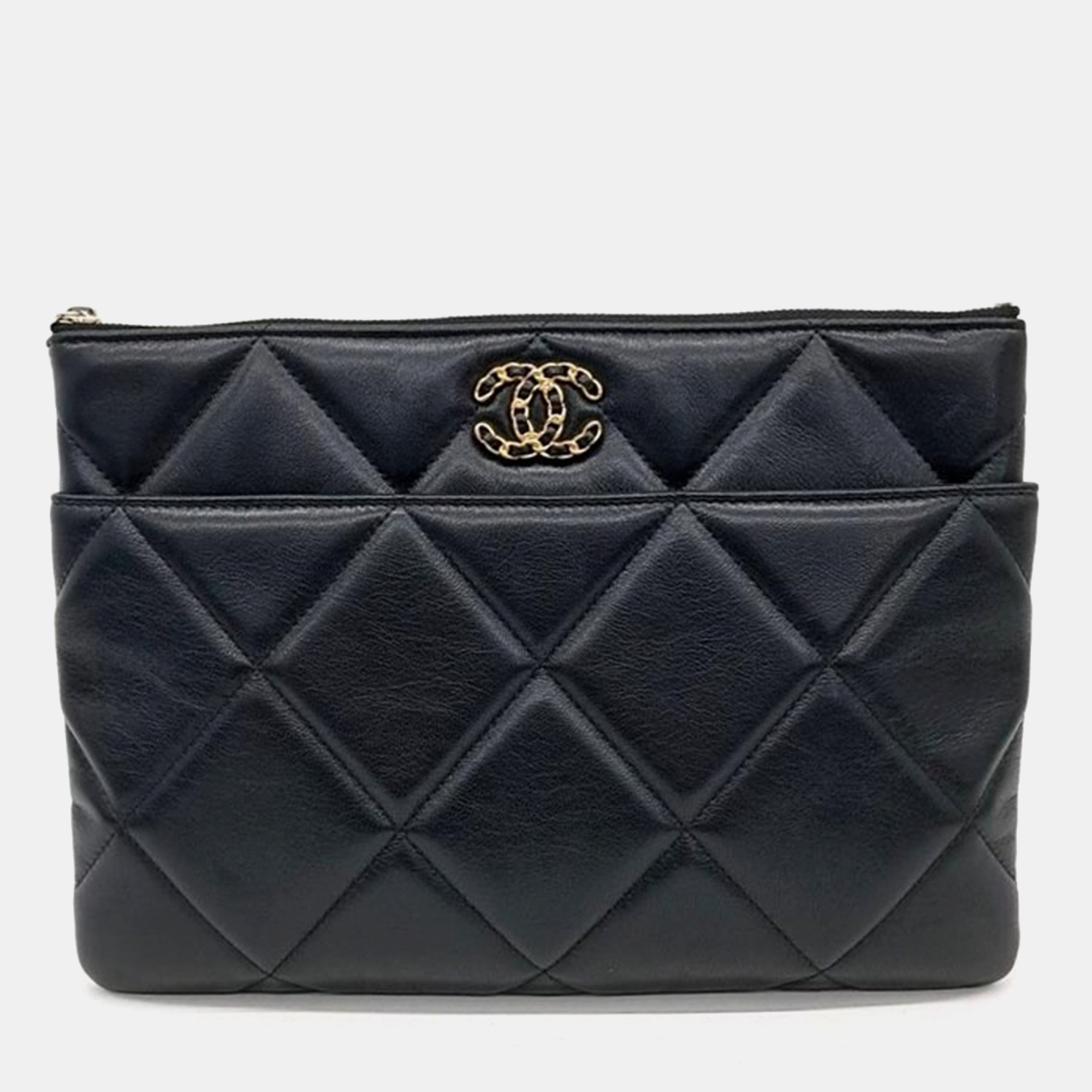 

Chanel 19 New Medium Clutch, Black