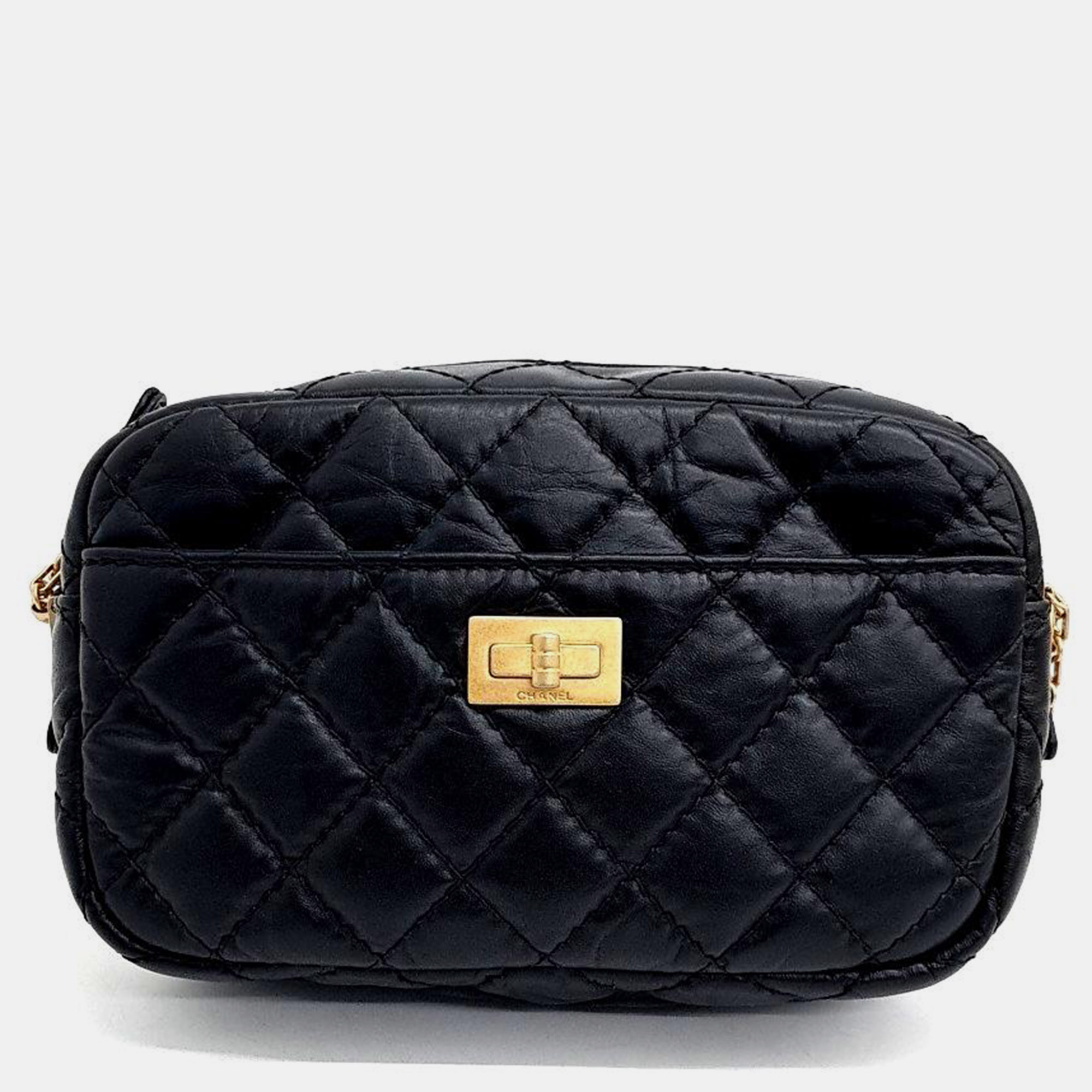 

Chanel Vintage Mini Camera Bag, Black