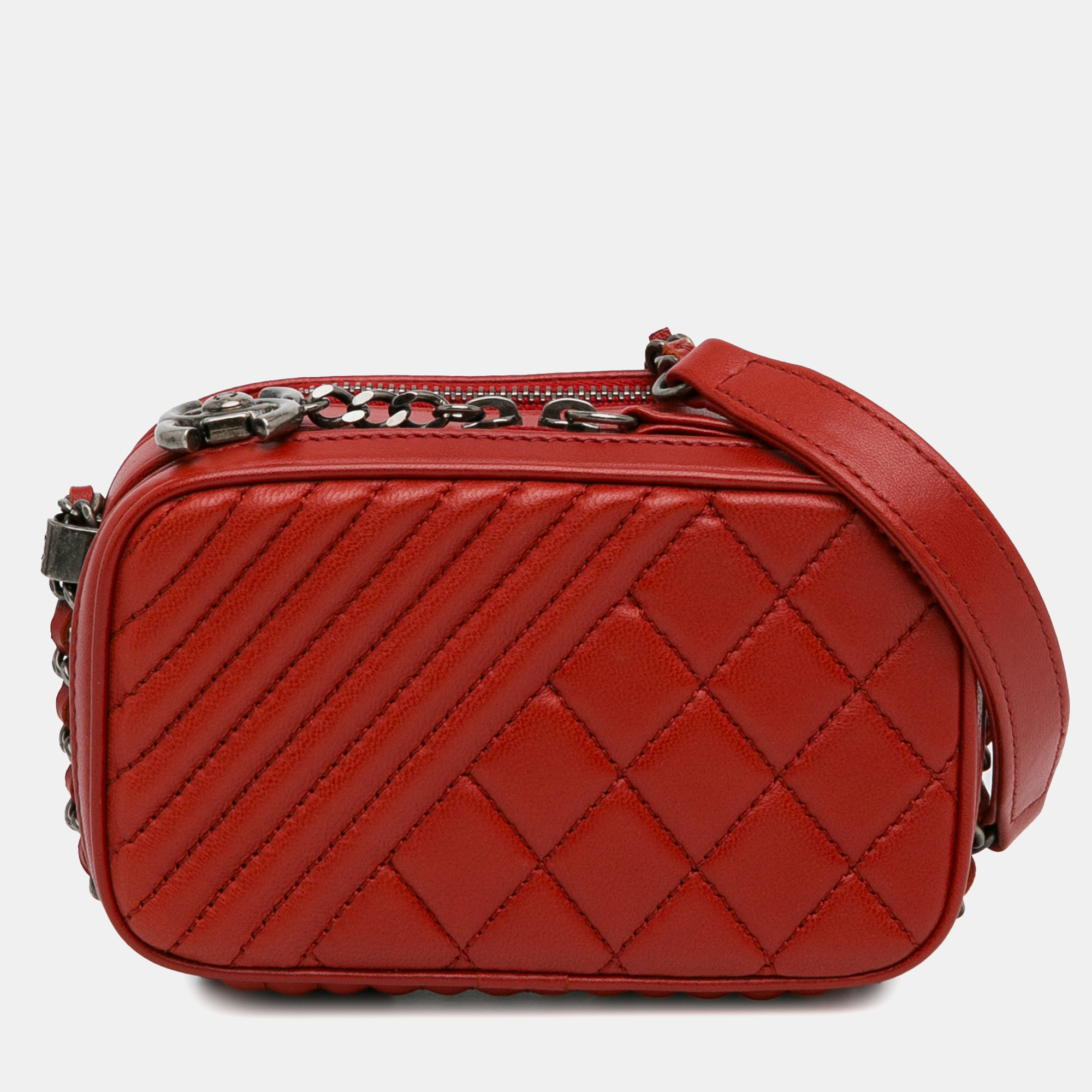 

Chanel Mini Coco Boy Camera Bag, Red