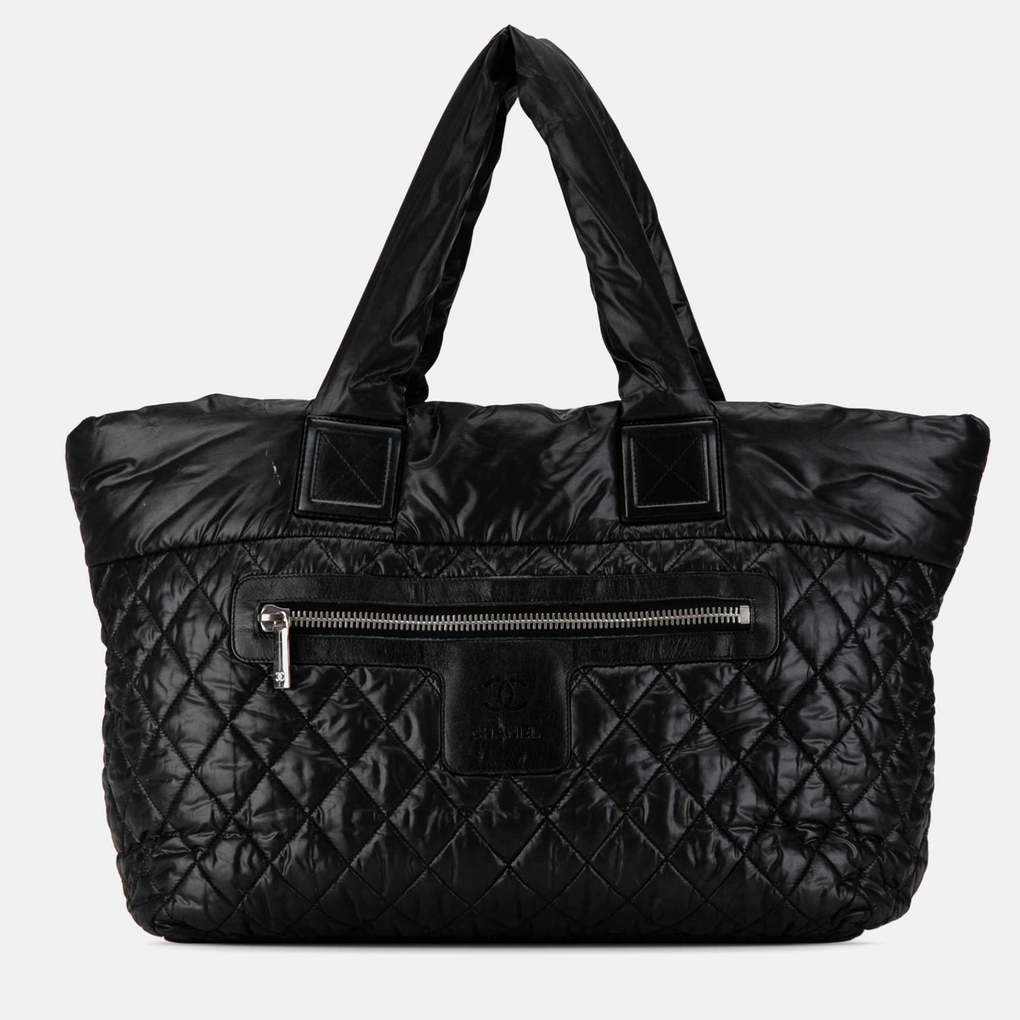 

Chanel Large Coco Cocoon Tote Bag, Black