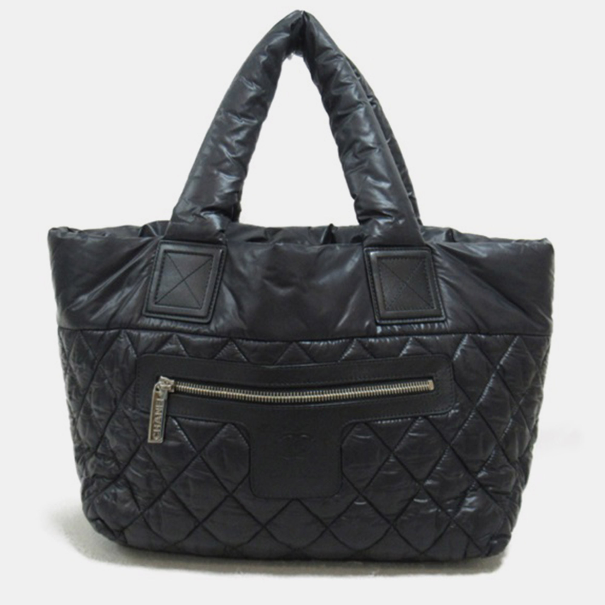 

Chanel Black Leather Coco Cocoon Tote Bag