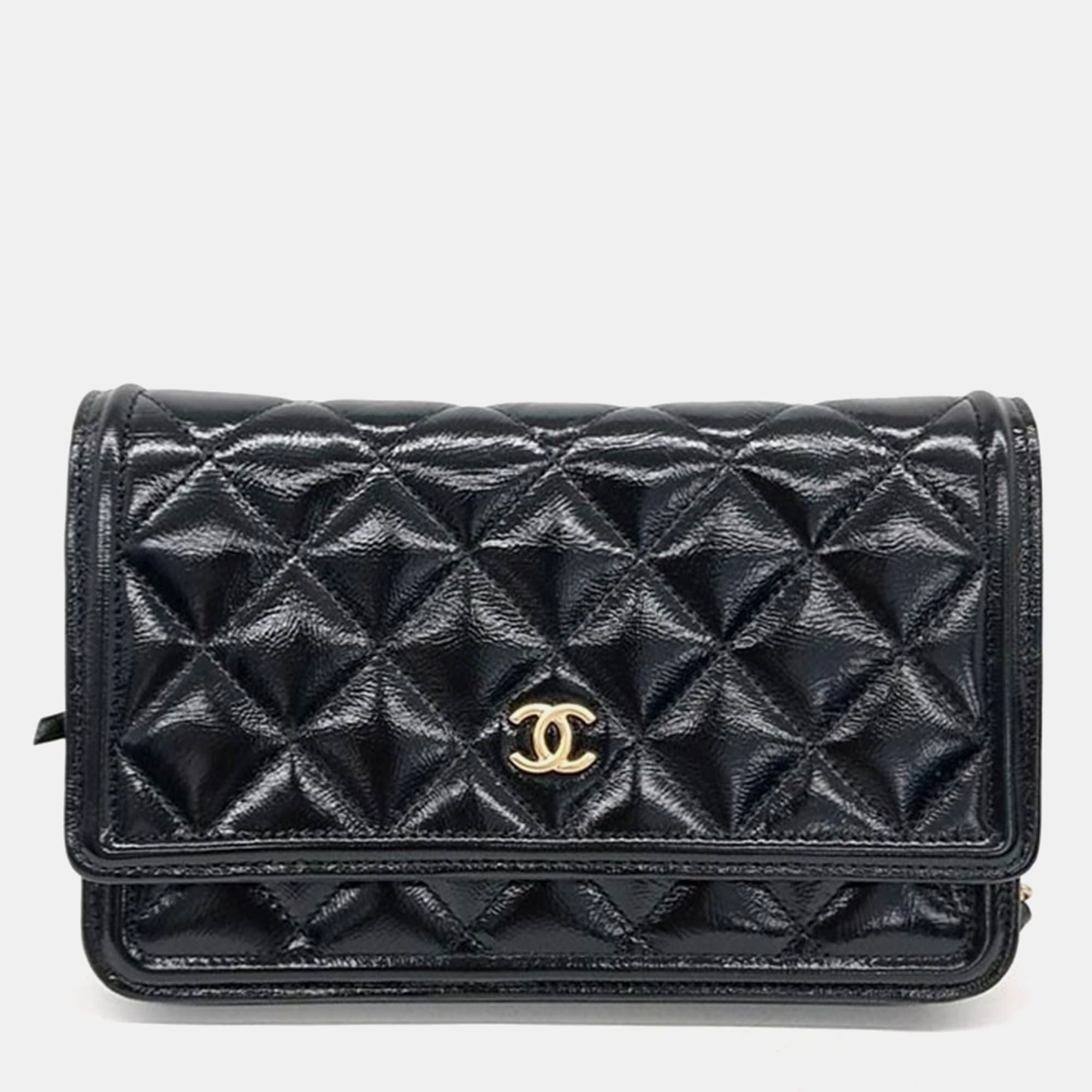 

Chanel Black Leather WOC mini bag