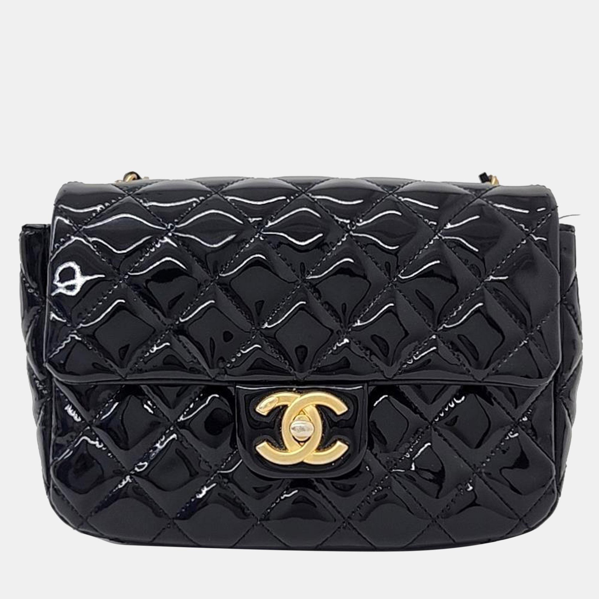 

Chanel Black Coco Chain Handbag