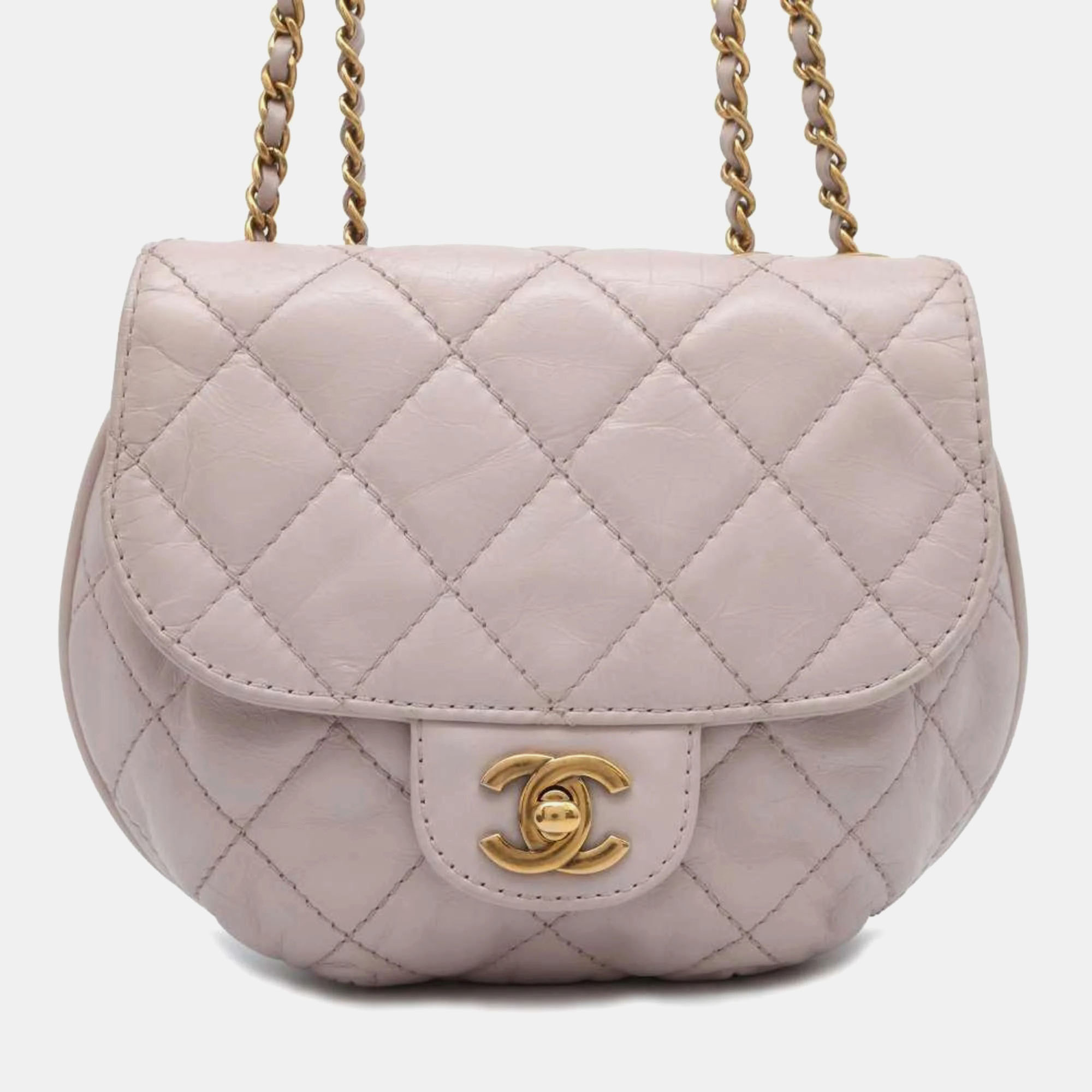 

Chanel Purple Paris-Dubai Bubble CC Flap Shoulder Bag