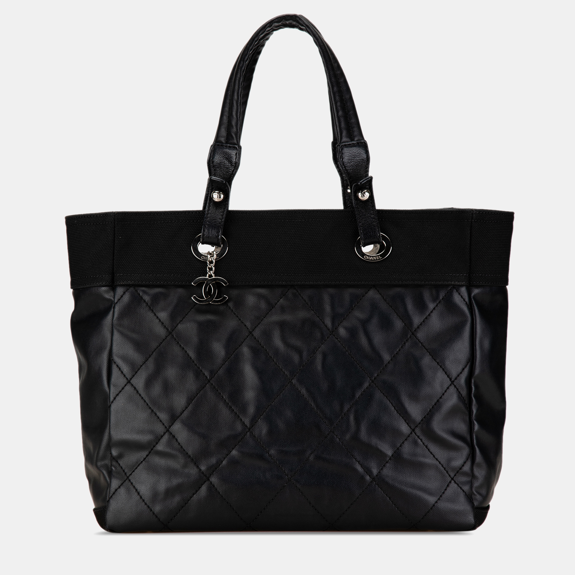 

Chanel Large Paris Biarritz Tote Bag, Black