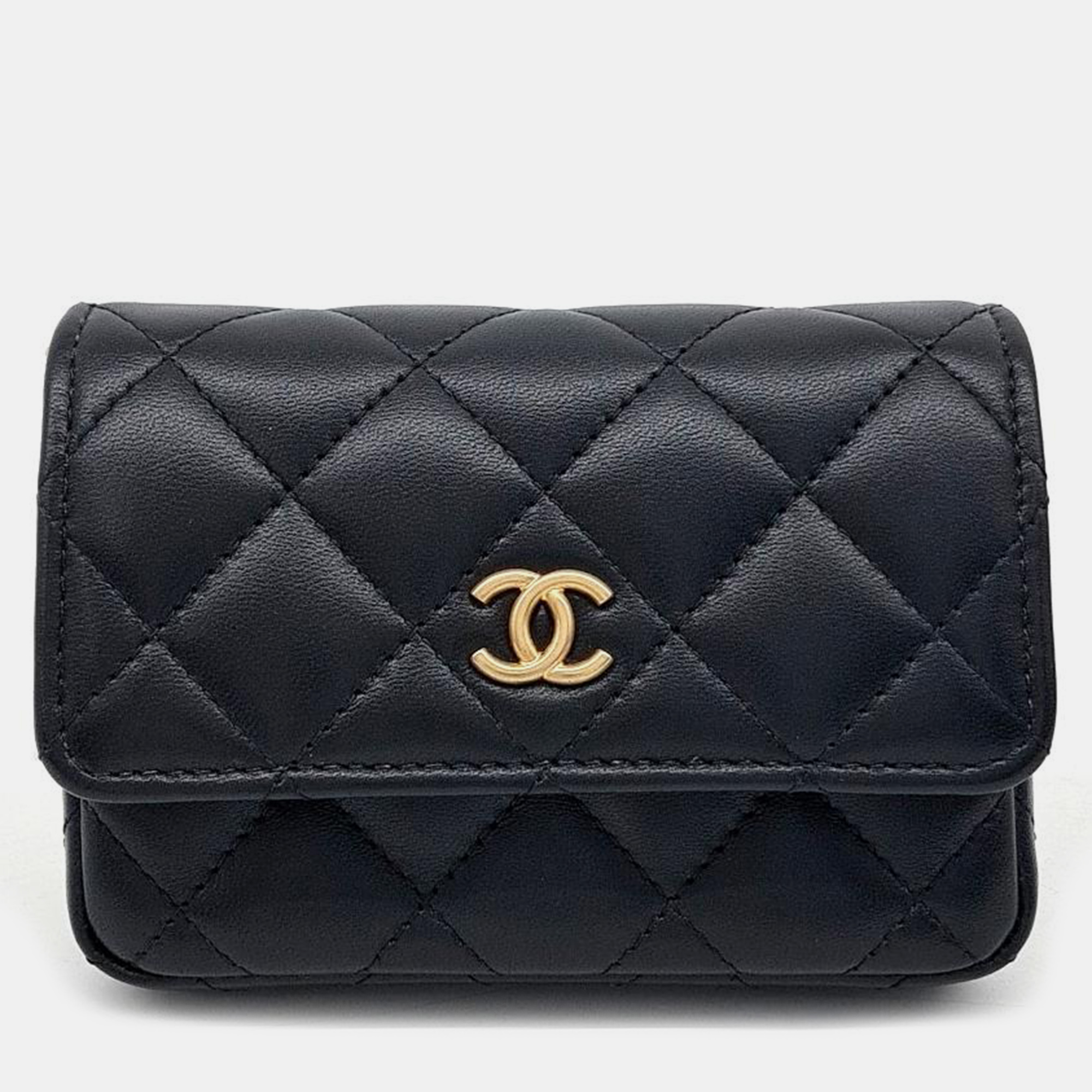 Pre-owned Chanel Mini Crossbody Bag In Black