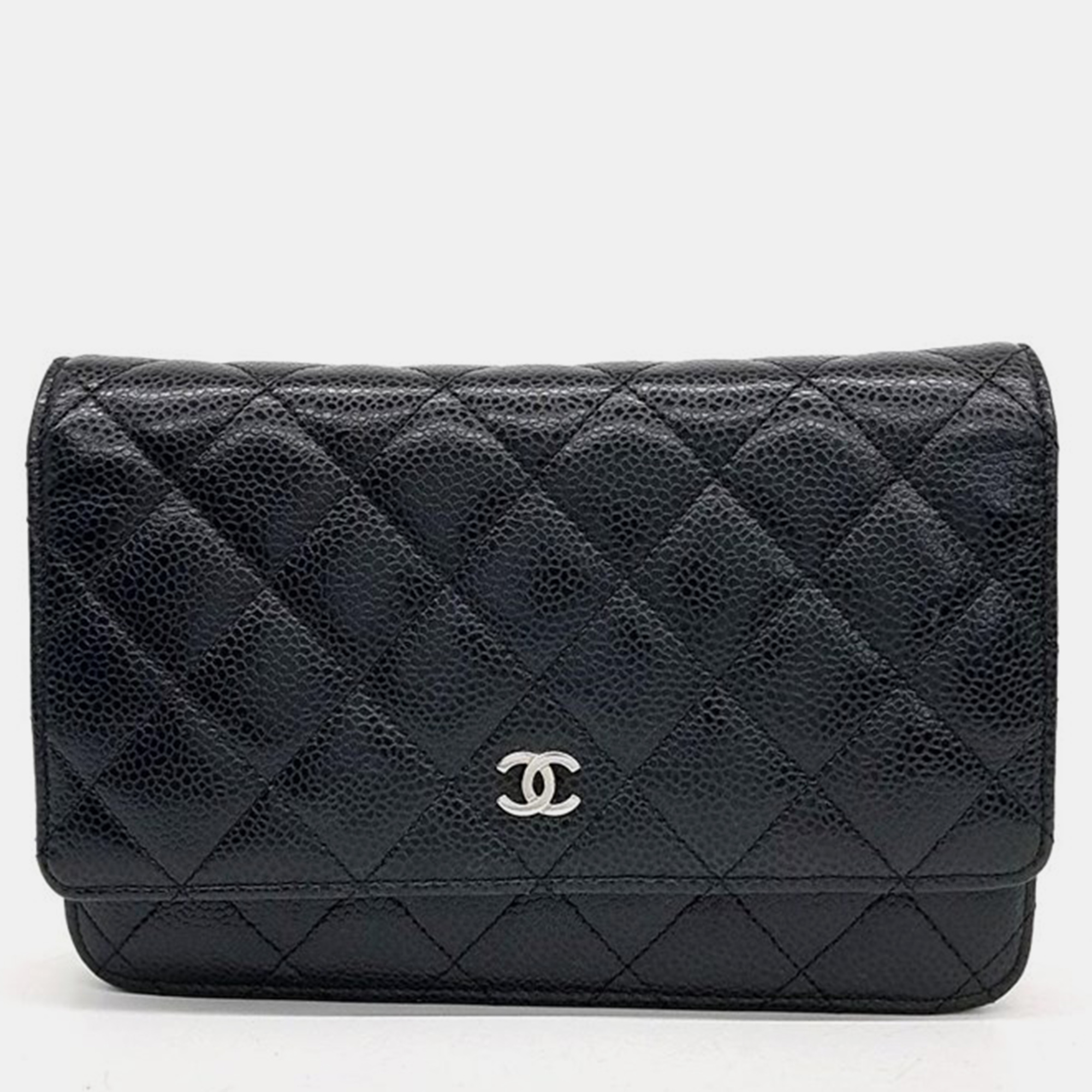 

Chanel Caviar WOC Mini Crossbody Bag, Black