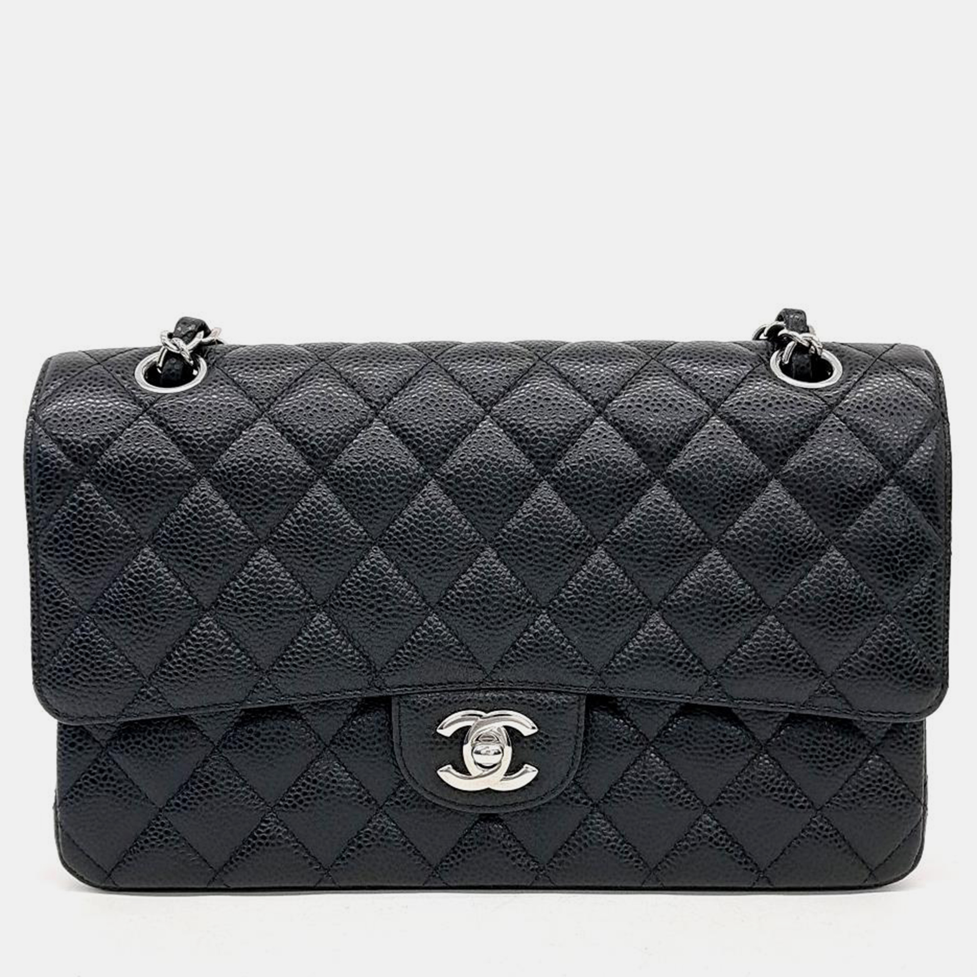 

Chanel Caviar Classic Medium Bag, Black