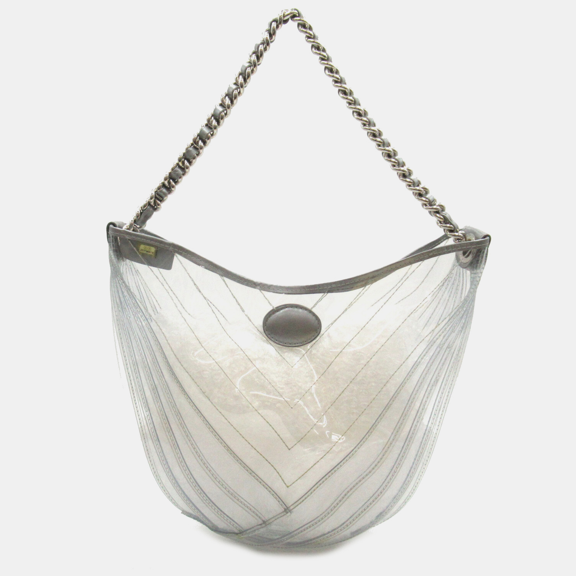 

Chanel Clear PVC Droplet Hobo Bag, Transparent