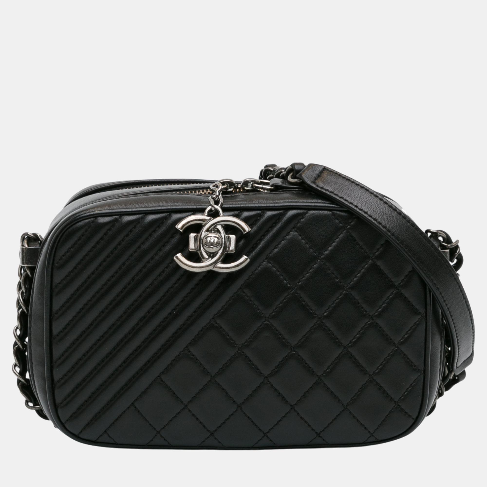 

Chanel Black Small Coco Boy Camera Bag