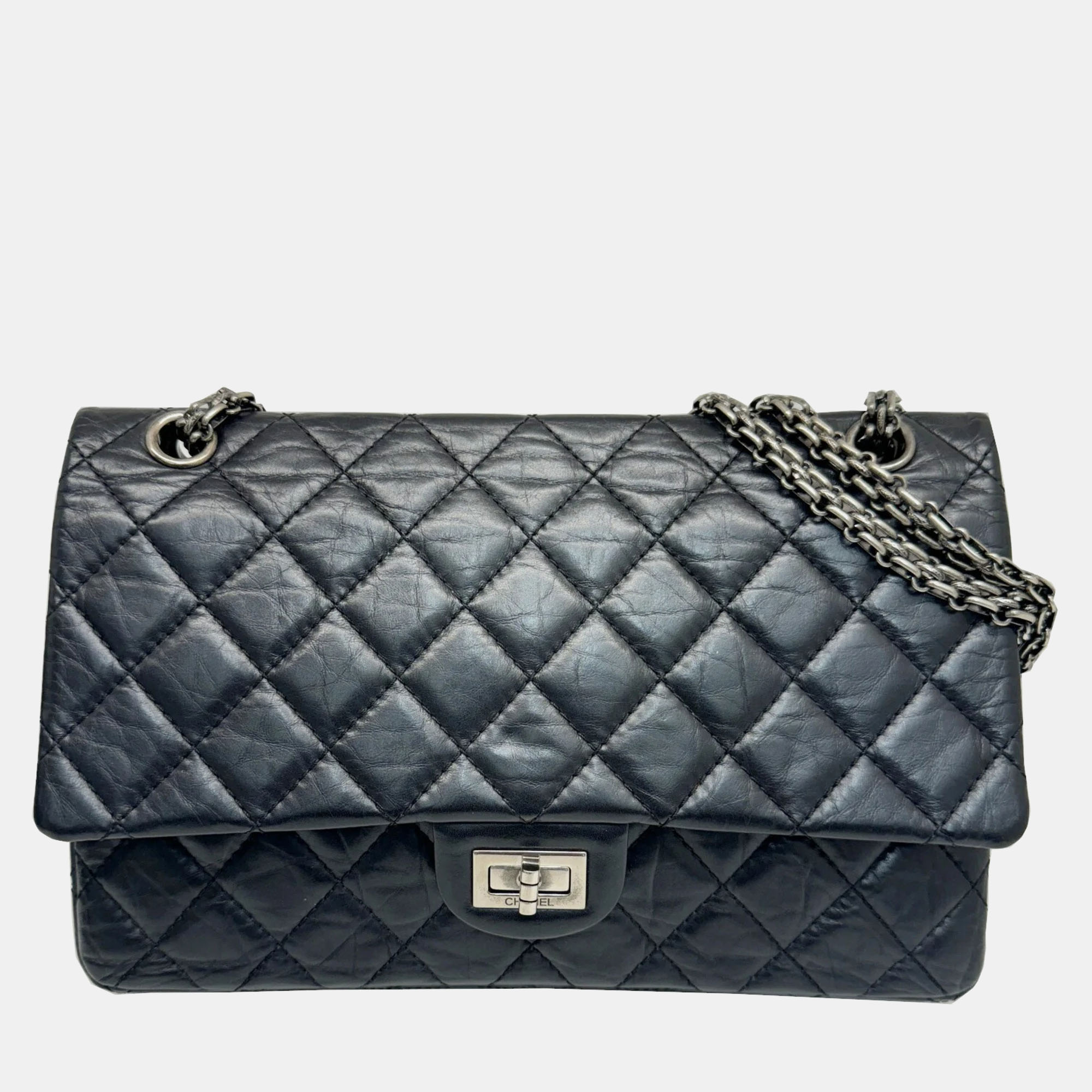 

Chanel Leather Reissue Shoulder Bags, Black