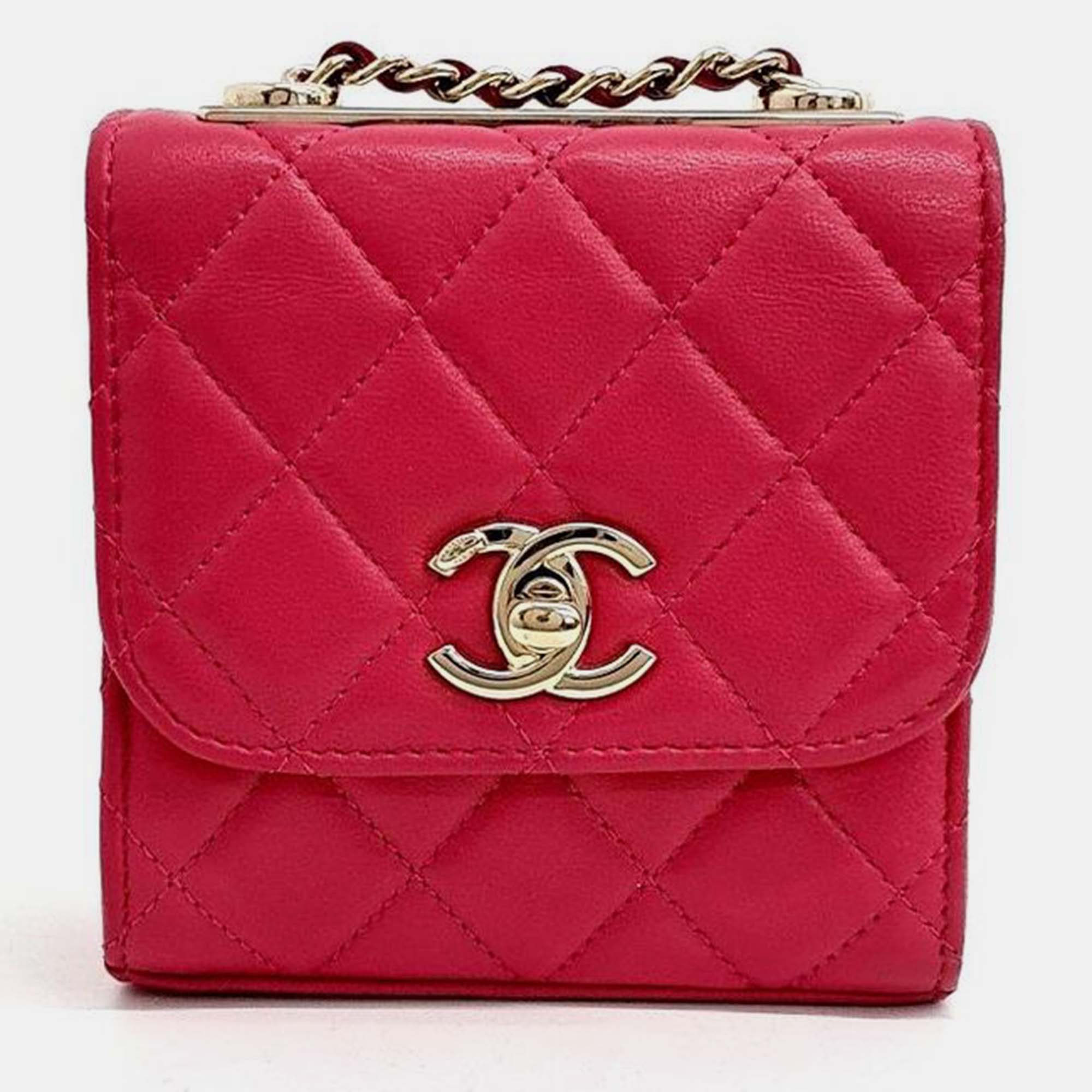 

Chanel Trendy CC Mini Crossbody Bag, Red