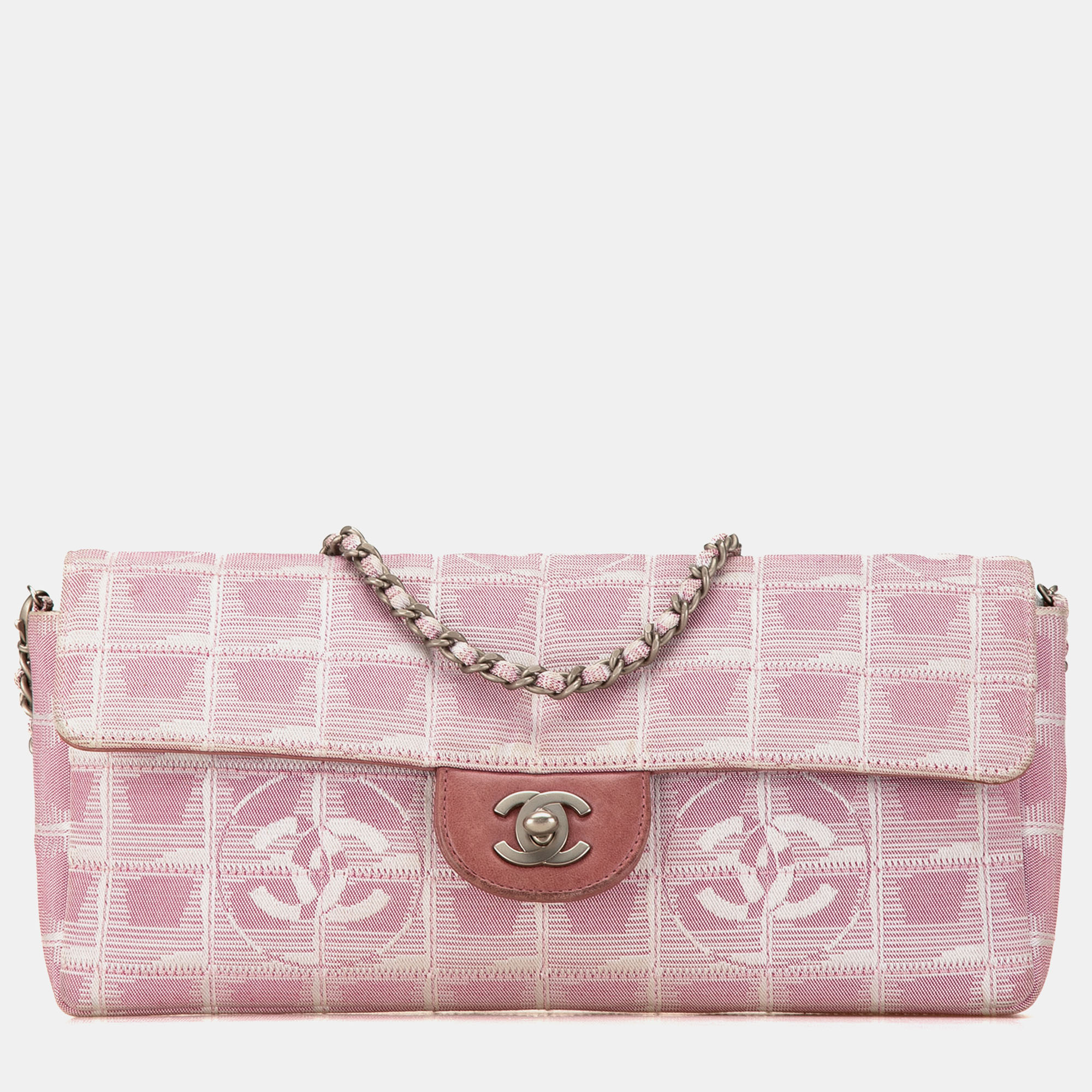 

Chanel New Travel Line East West Flap, Pink