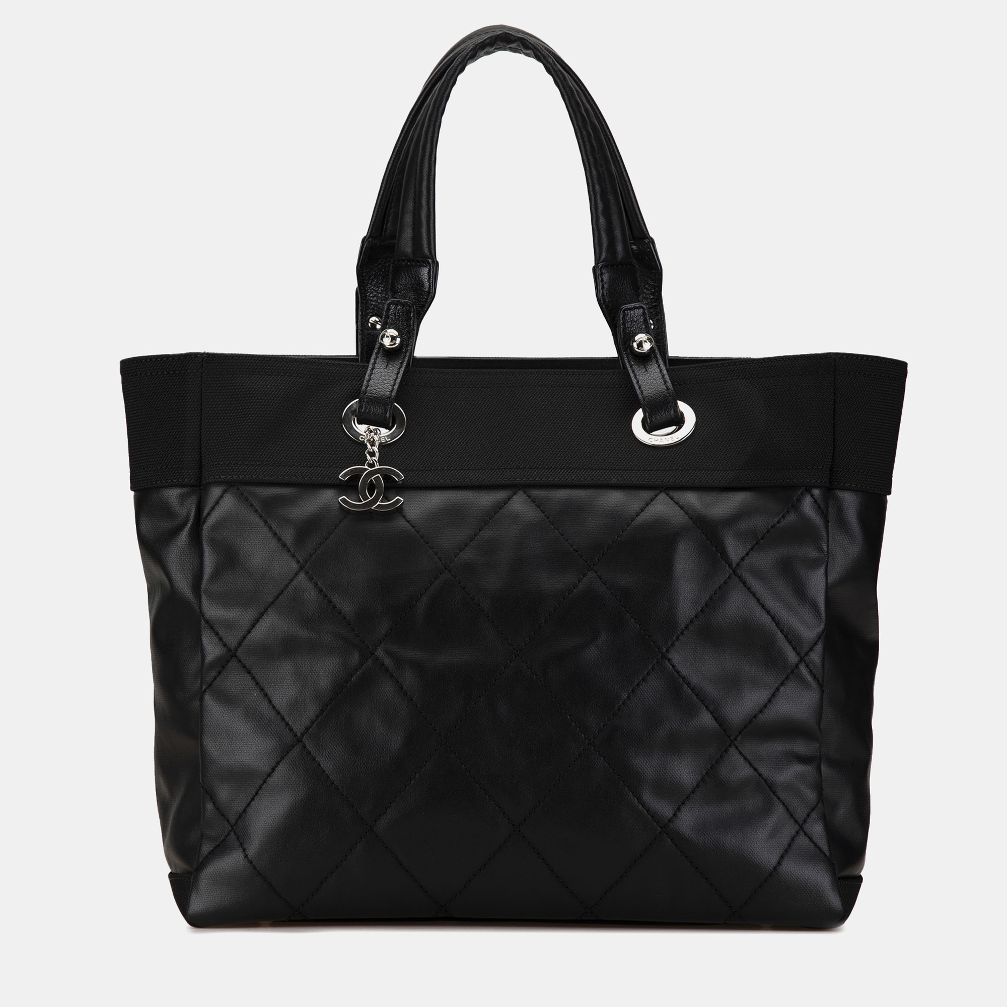 

Chanel Large Paris Biarritz Tote Bag, Black