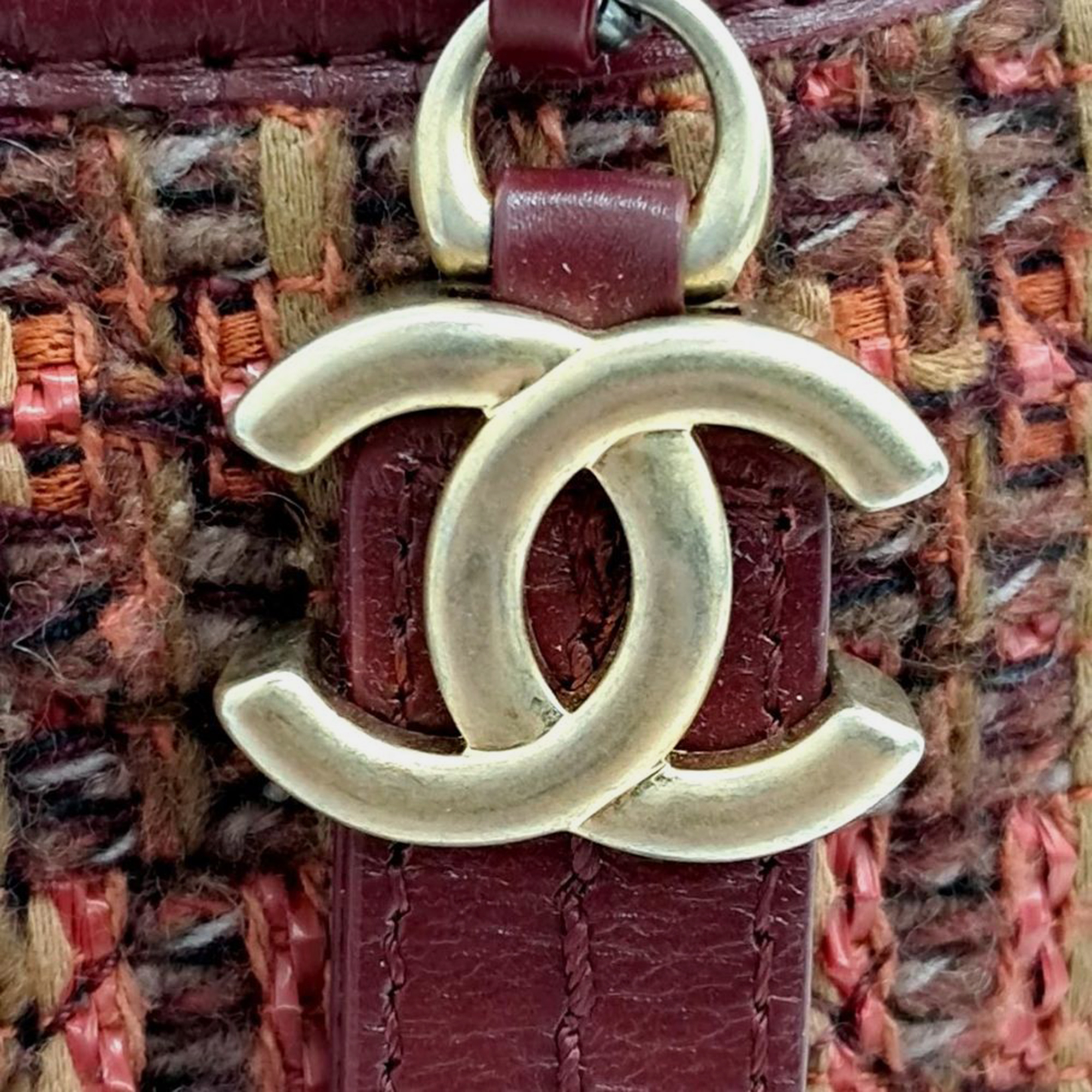 Chanel Tweed Gabrielle Hobo Bag Small 
