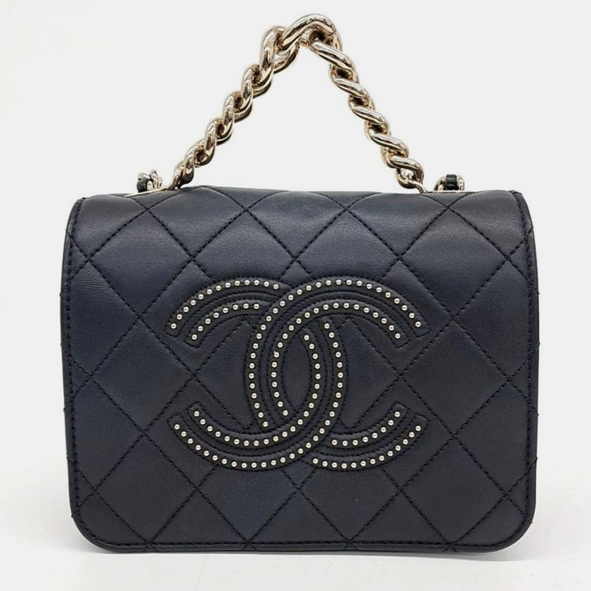 

Chanel Chain Crossbody Bag, Black