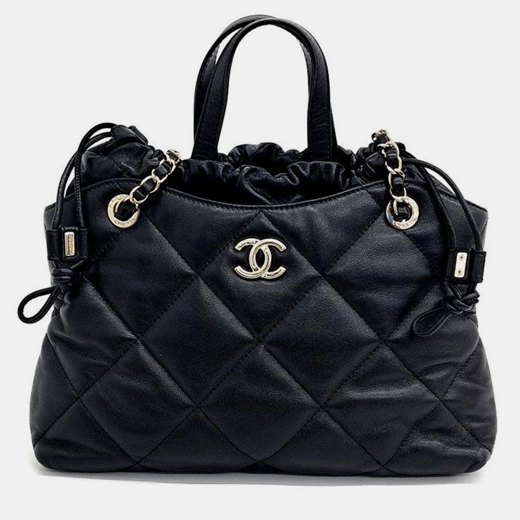 

Chanel Tote And Chain Shoulder Bag, Black