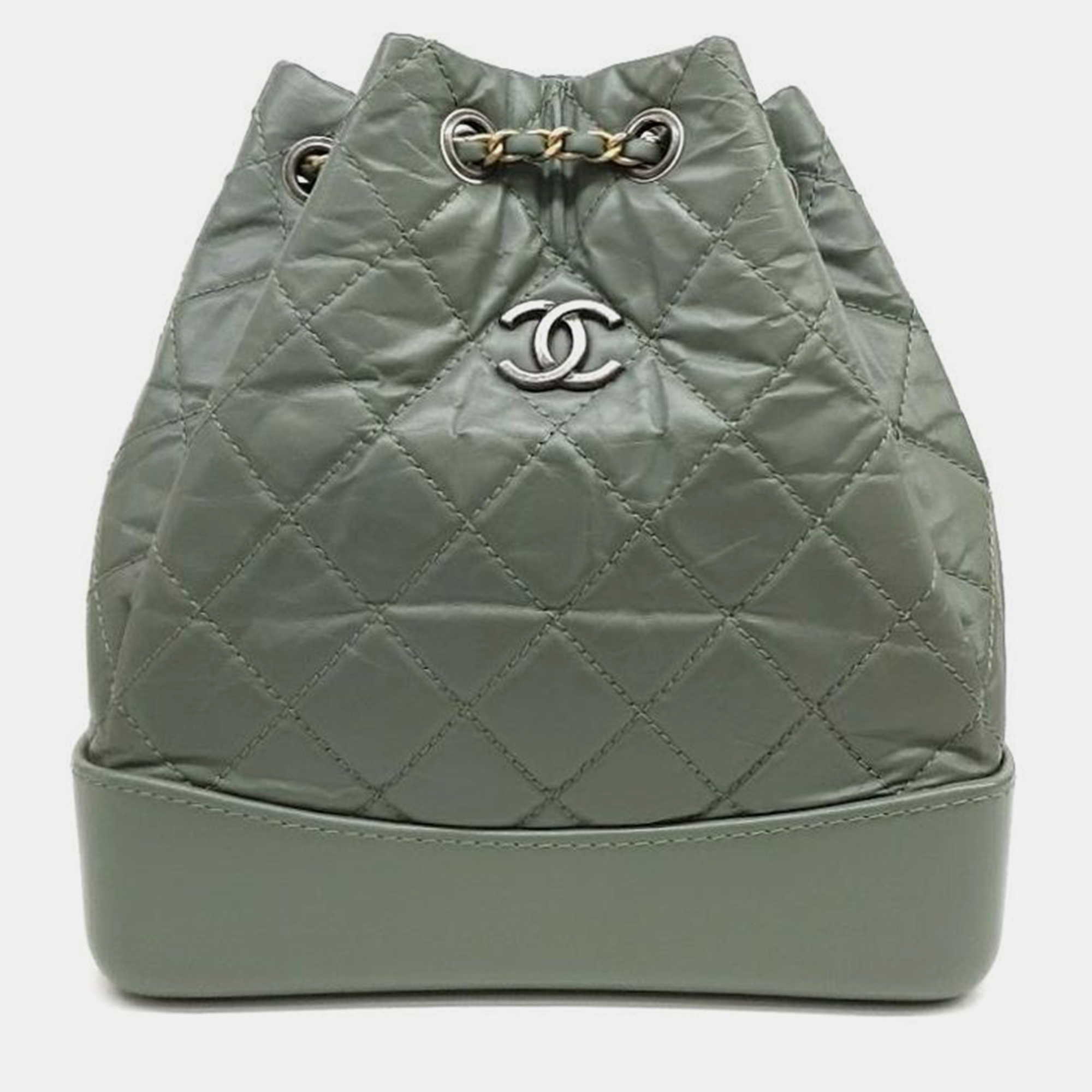 

Chanel Gabrielle Small Backpack, Green