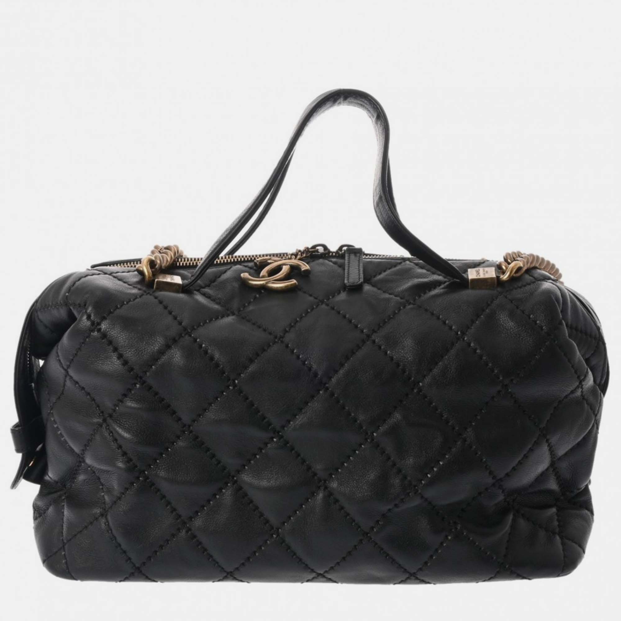 

Chanel Black Calf Ultra Stitch Shoulder Bag