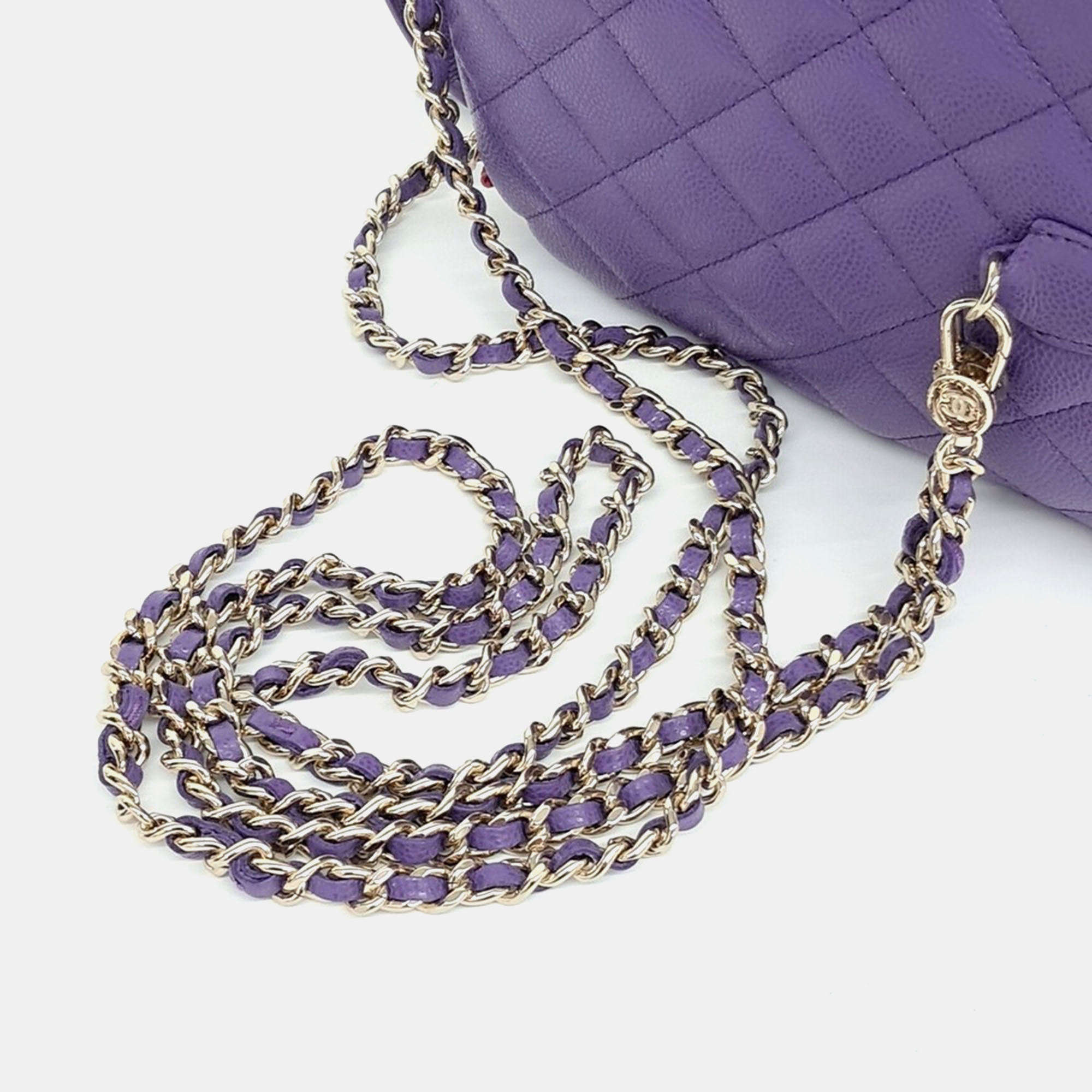 Chanel Caviar Top Handle Mini Backpack 
