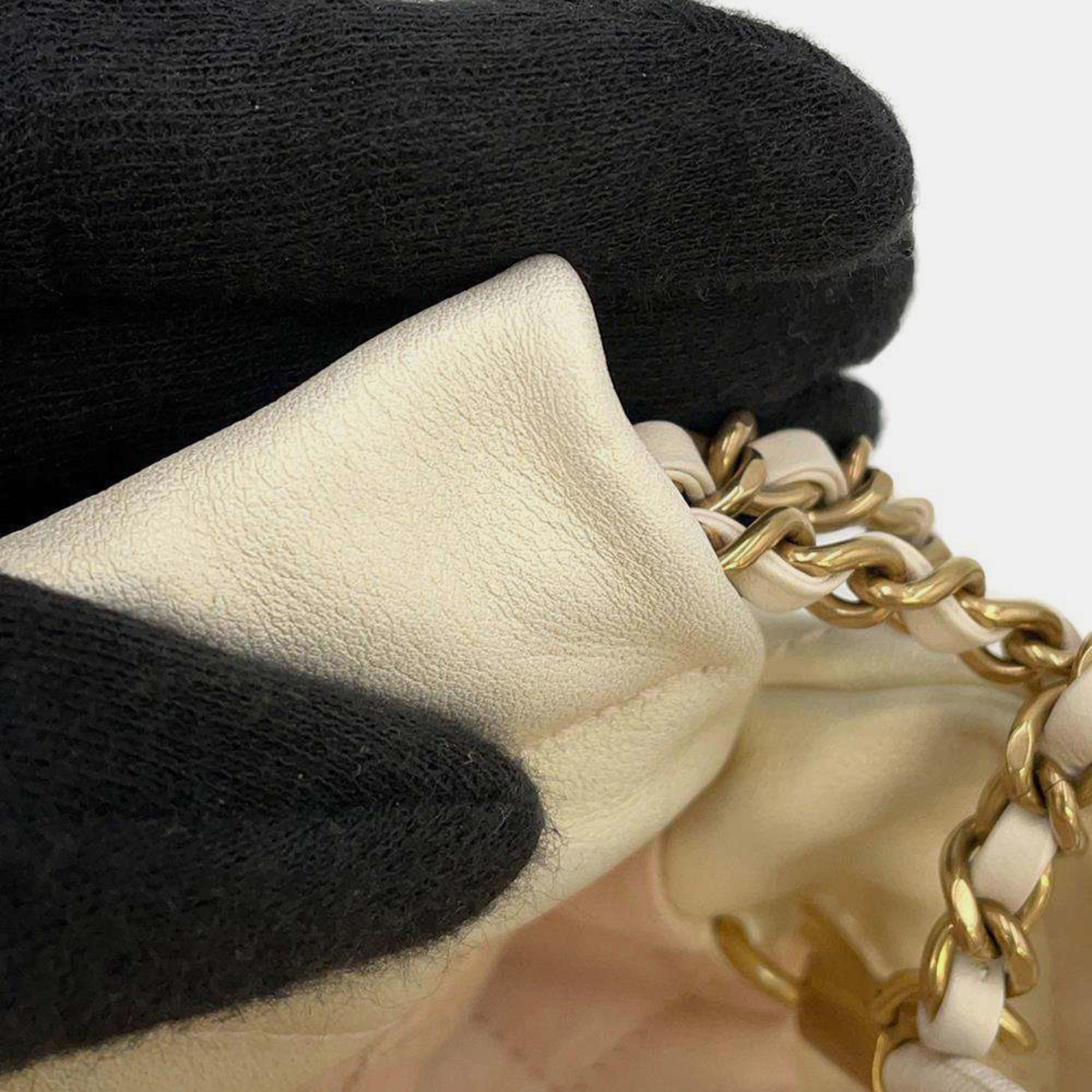 Chanel Leather Chanel 22 Coco Mark Shoulder Bag 