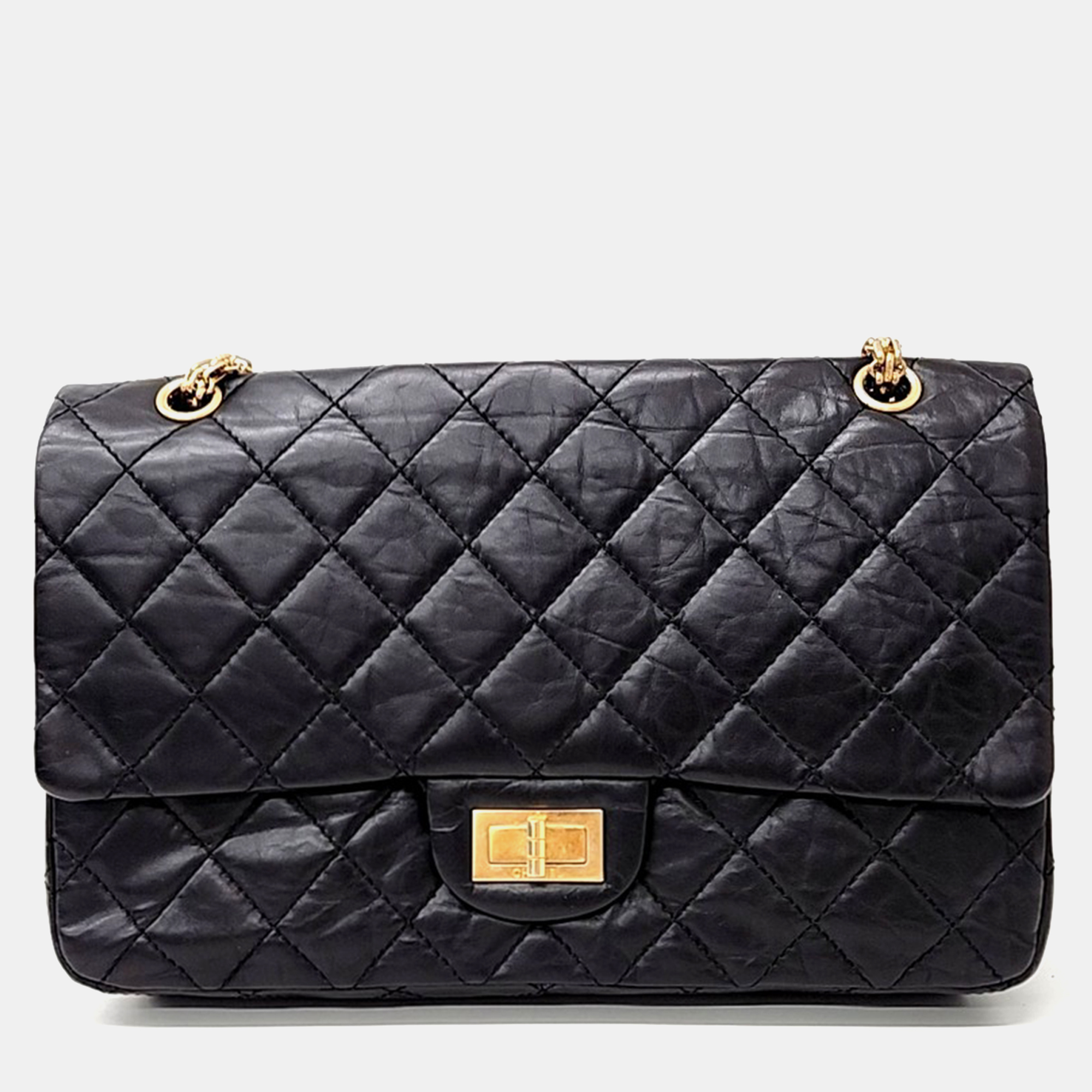 

Chanel Vintage 2.55 Bag 32, Black