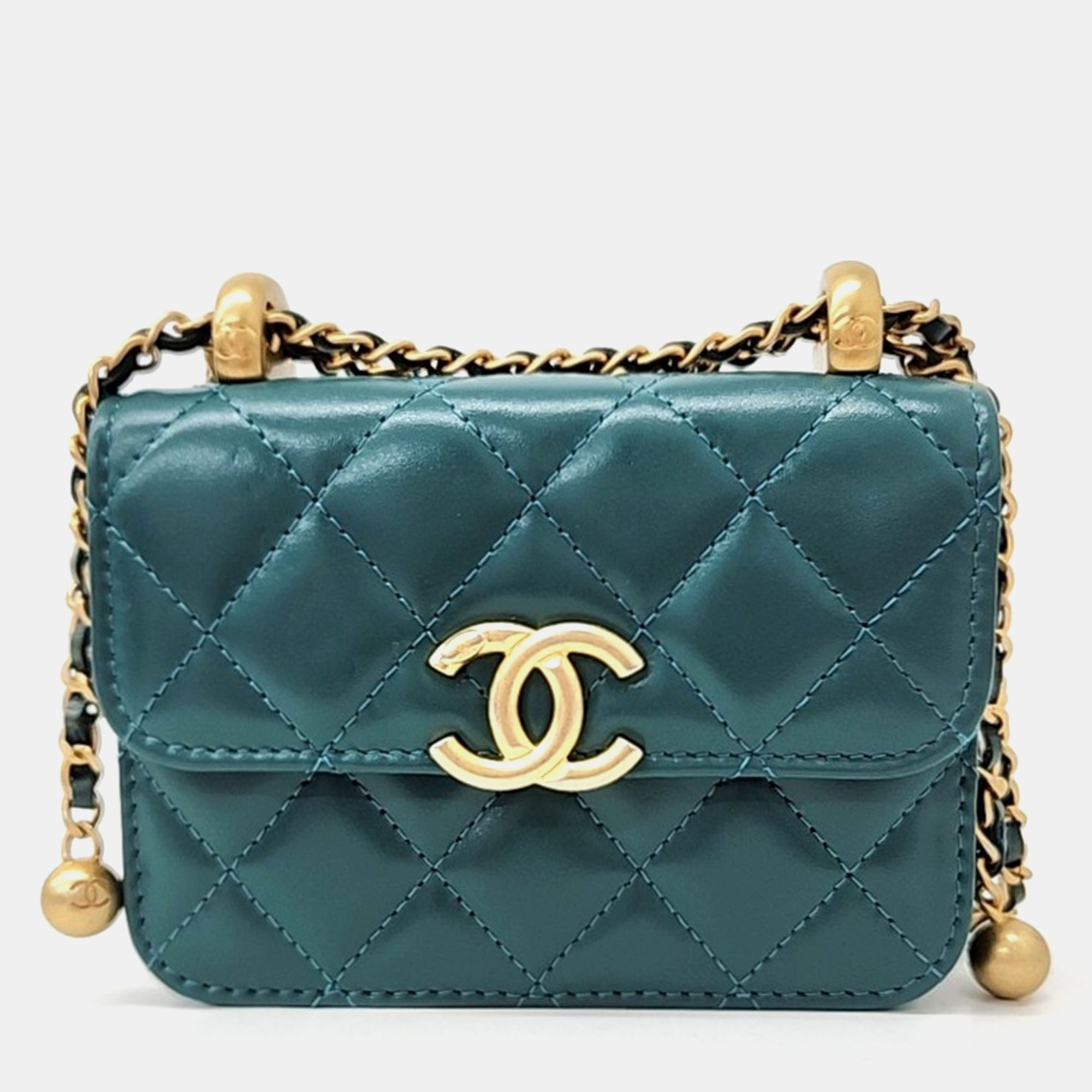 

Chanel Crossbody Bag, Green