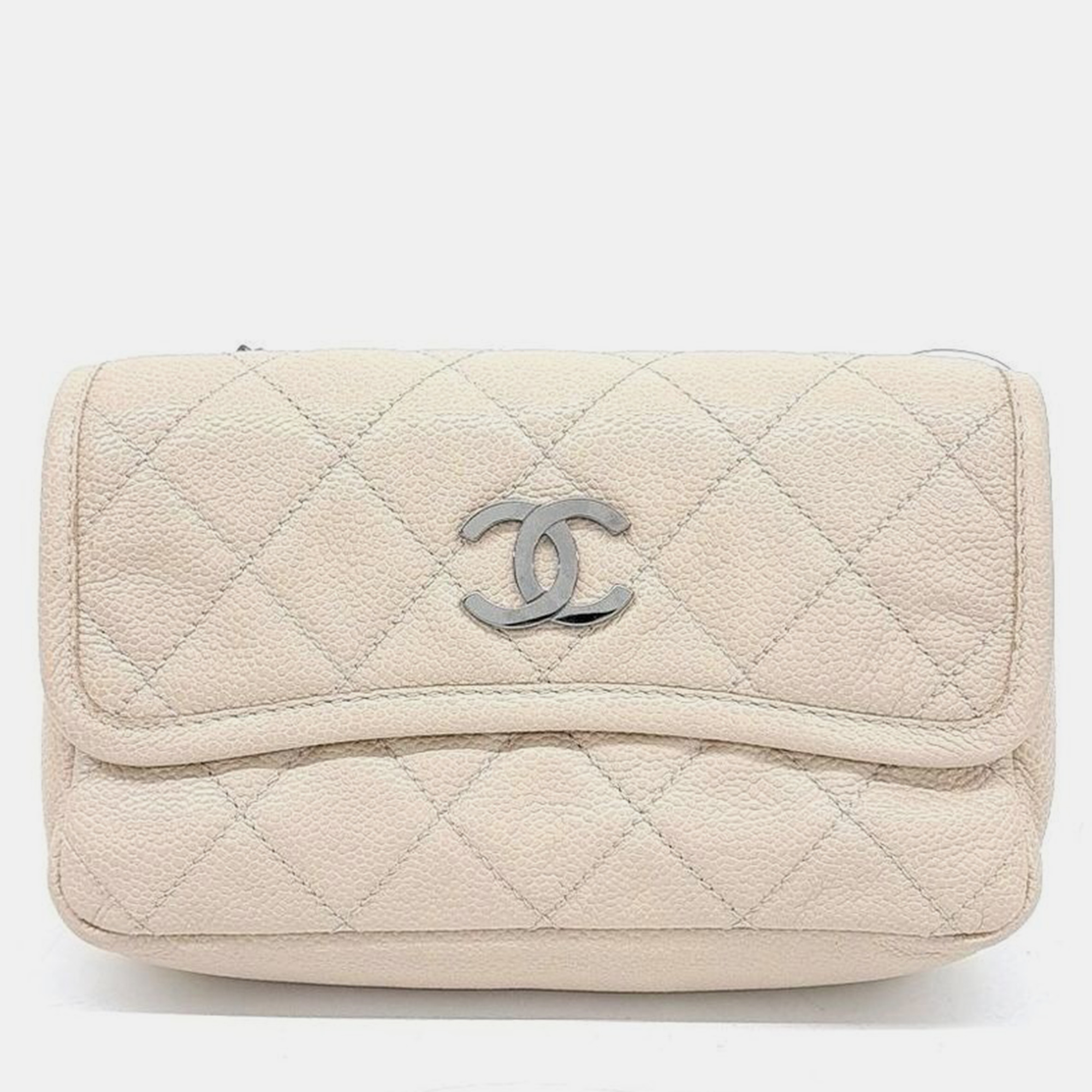 

Chanel caviar Crossbody bag, Beige