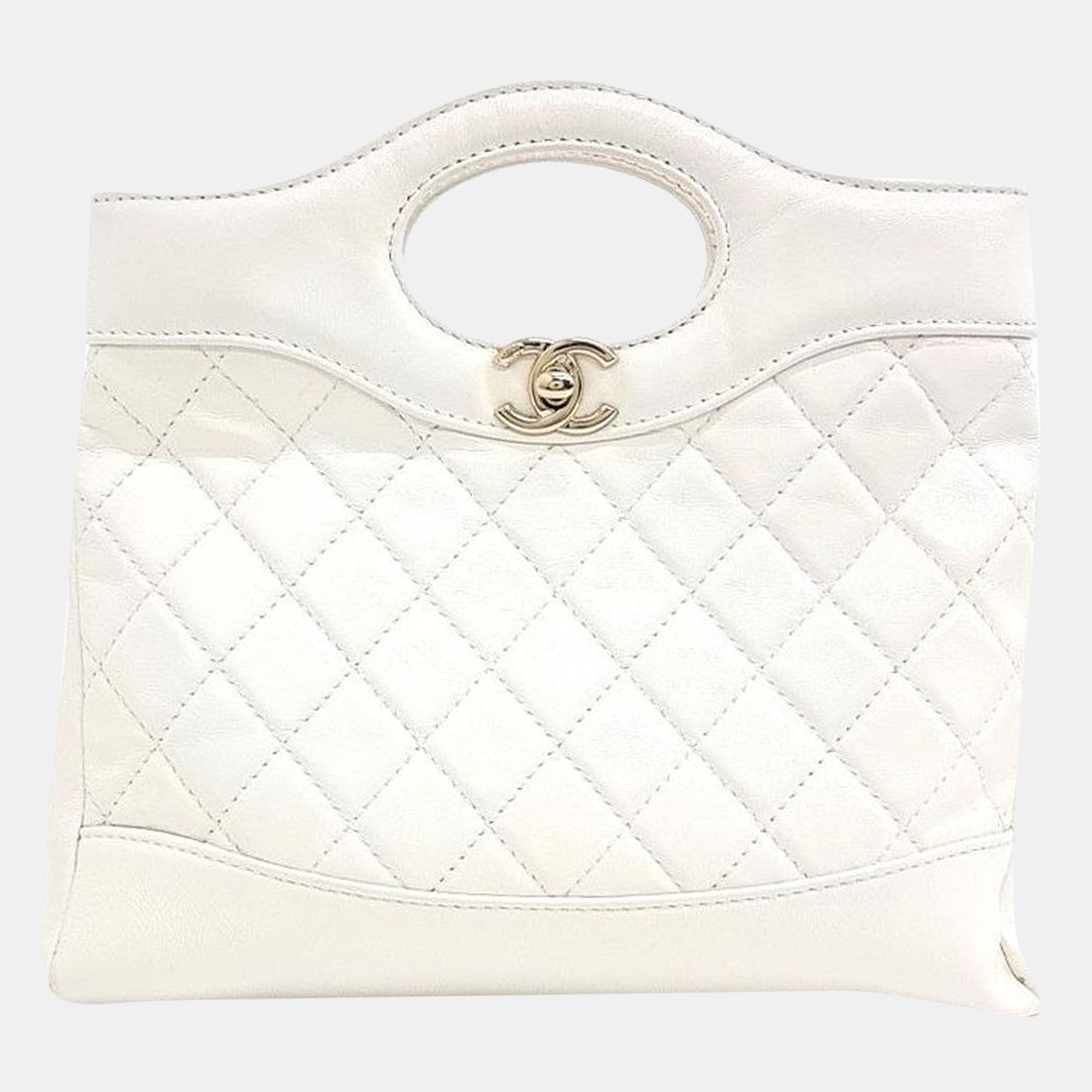 

Chanel 31 Mini Shopping Bag, White