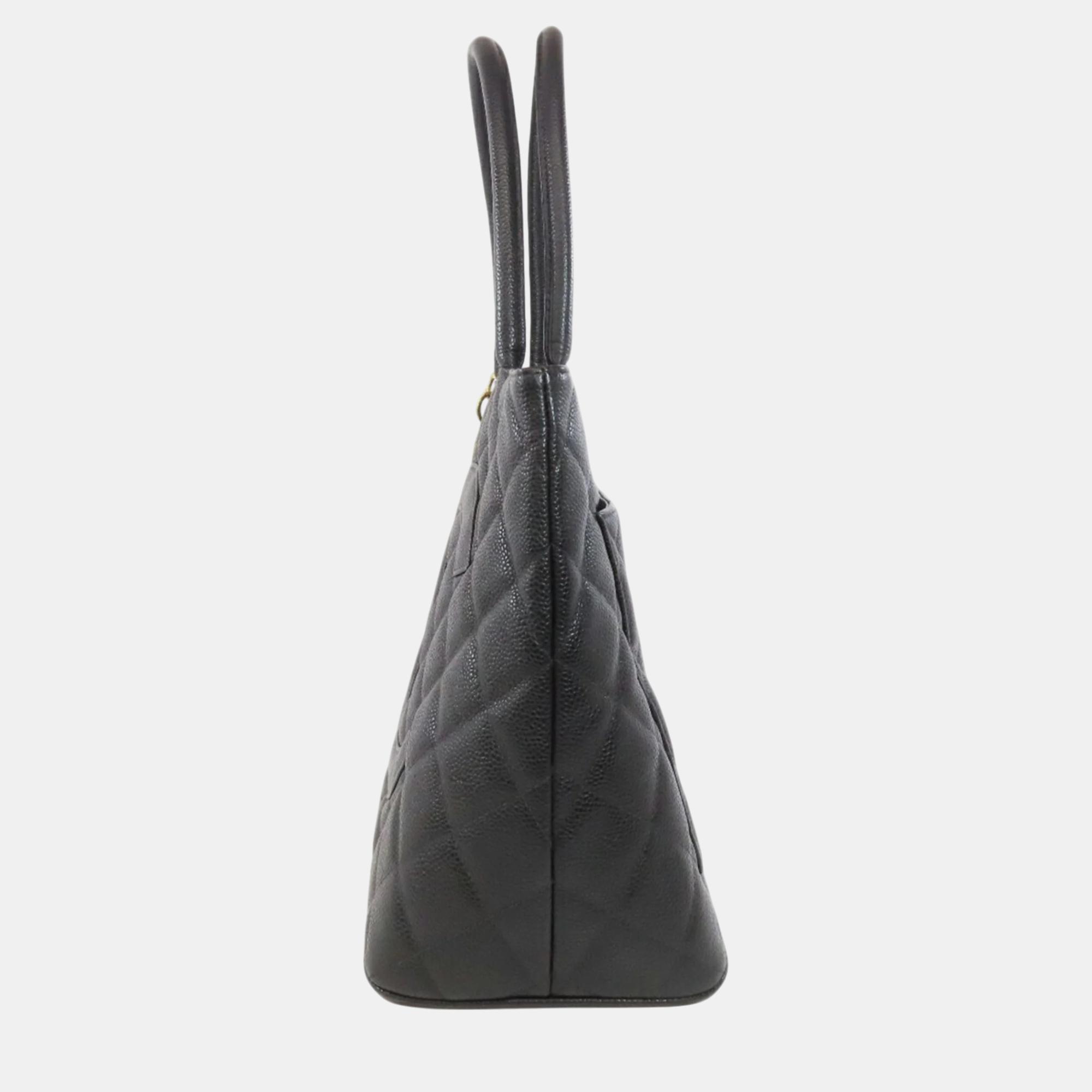 Chanel Caviar Skin Reproduction Tote Bag 