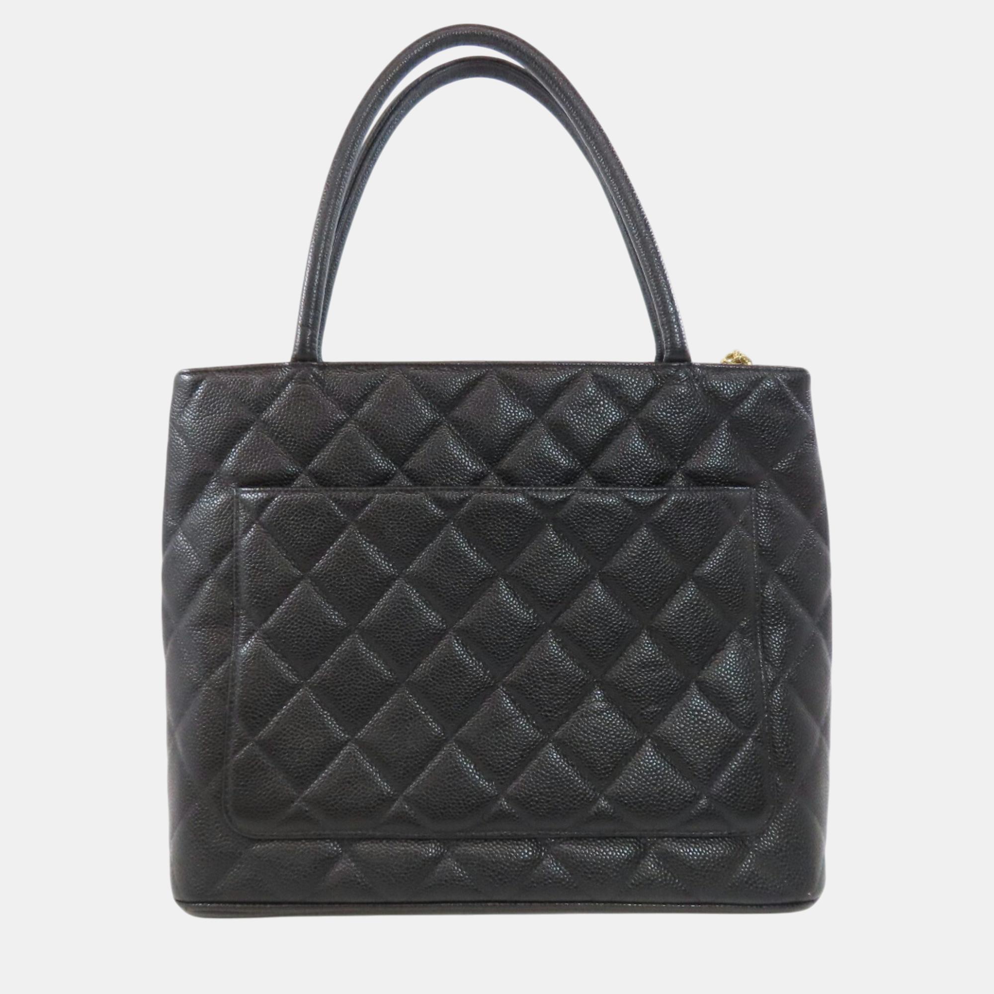 Chanel Caviar Skin Reproduction Tote Bag 